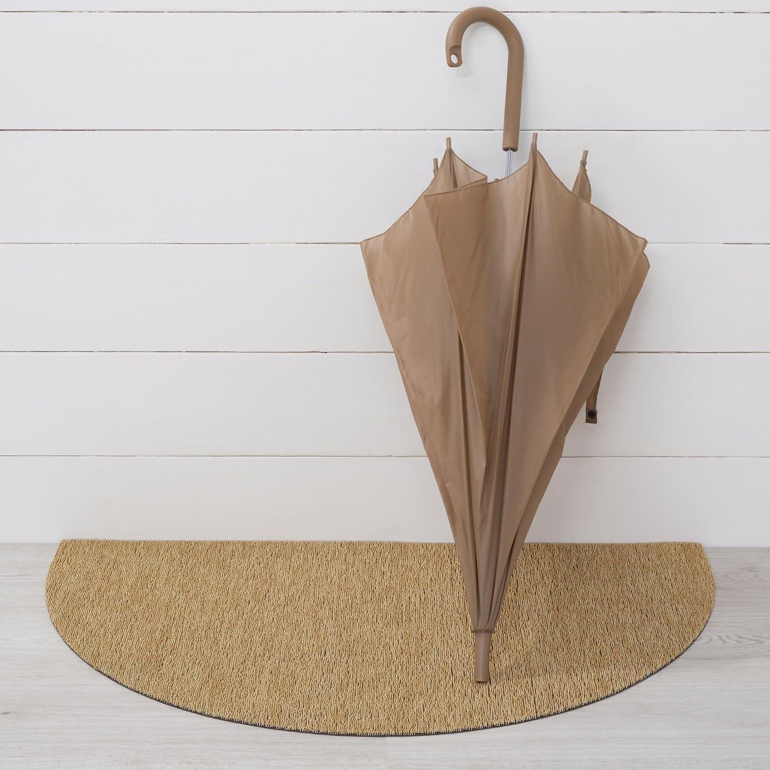 imageChilewich Martha by Martha Stewart Heathered Shag Floor Mat in Wheat 21x36 Easy Care Welcome Mat Premium IndoorOutdoor Tufted Rug for Entry Kitchen Bath Pool with Weatherproof Backing