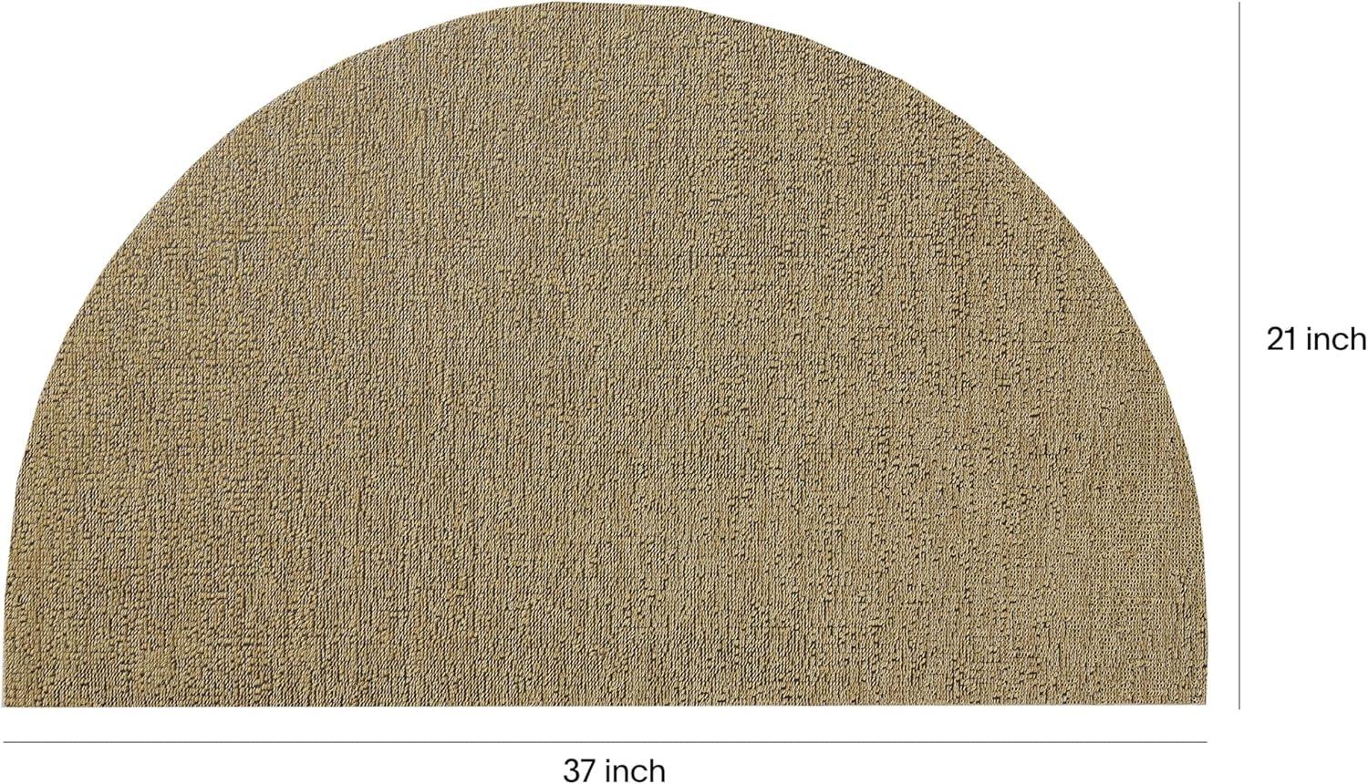 imageChilewich Martha by Martha Stewart Heathered Shag Floor Mat in Wheat 21x36 Easy Care Welcome Mat Premium IndoorOutdoor Tufted Rug for Entry Kitchen Bath Pool with Weatherproof Backing