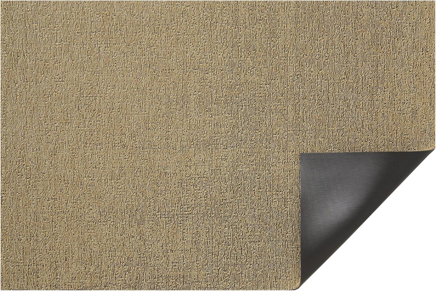 imageChilewich Martha by Martha Stewart Heathered Shag Runner in Flax 2x6 Easy Care Premium IndoorOutdoor Tufted Rug for Entry Kitchen Bath Pool with Weatherproof BackingWheat