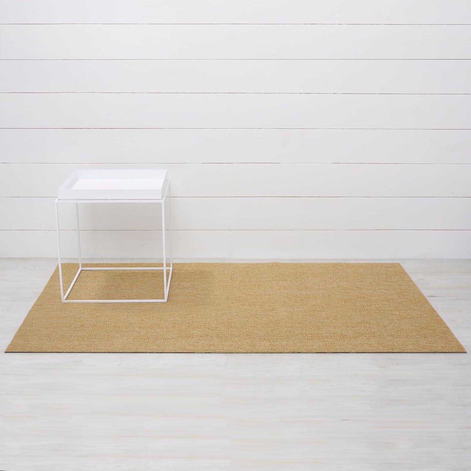 imageChilewich Martha by Martha Stewart Heathered Shag Runner in Flax 2x6 Easy Care Premium IndoorOutdoor Tufted Rug for Entry Kitchen Bath Pool with Weatherproof BackingWheat