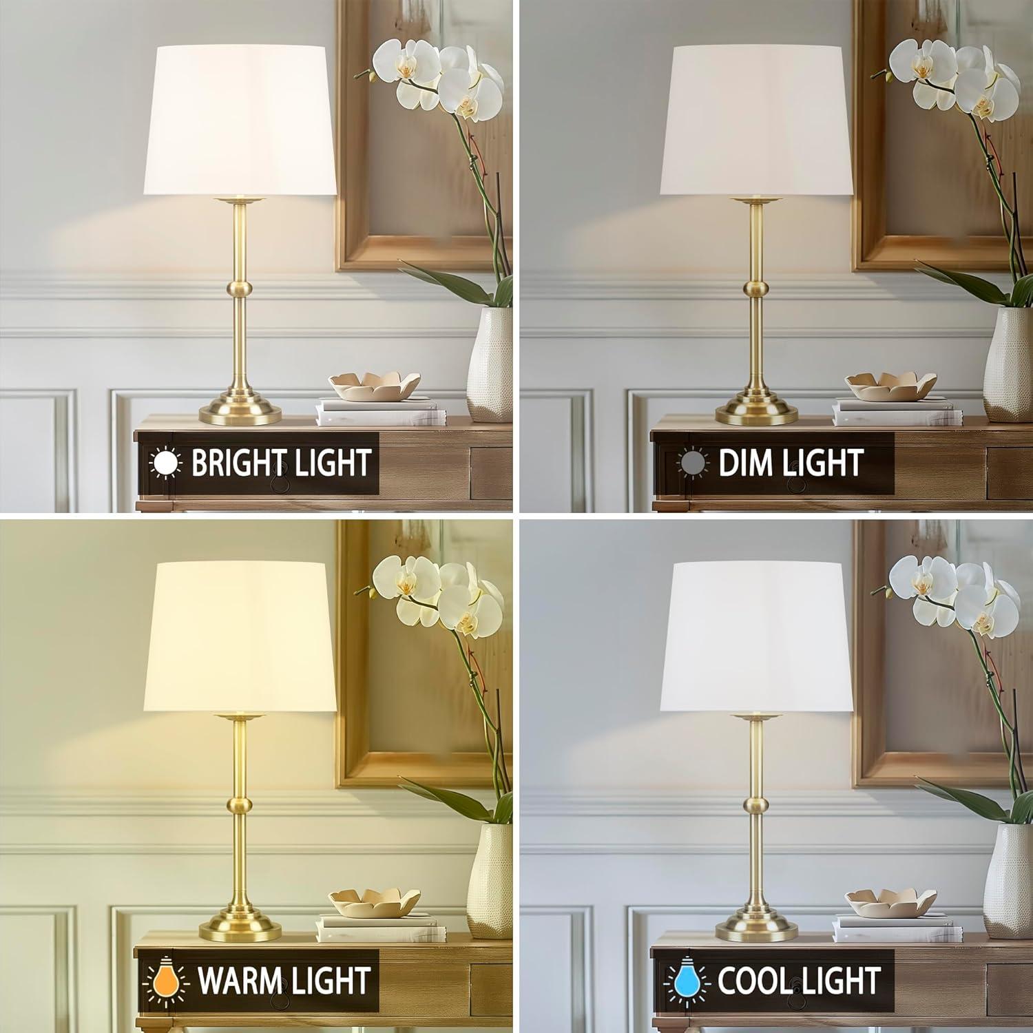 imageHampton Hill Aelorian Table Lamp Antiqued Brass Nightstand Bedside Lamp Bedford Collection Farmhouse Study Lamp Clear Polarized Cord Socket Swtich Empire Fabric Shade 225quot H