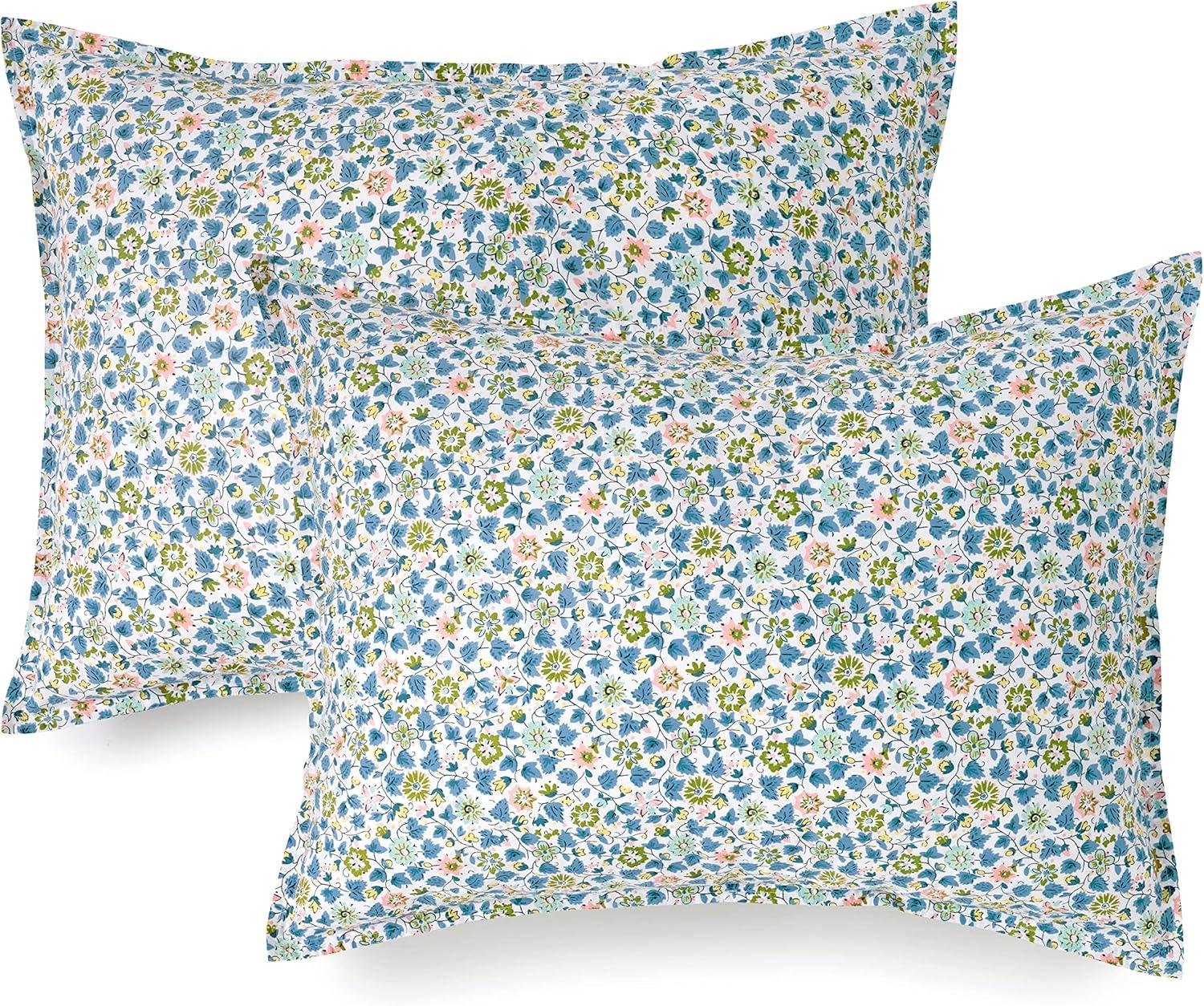 imageMARTHA STEWART Natalie King Size Duvet 3 Piece Set1 Duvet Cover 2 Pillow Shams Crinkle Velvet Texture Soft ampamp Royal Machine Wash 104quotx92quot with Button Closure ChampagneFloral Multi