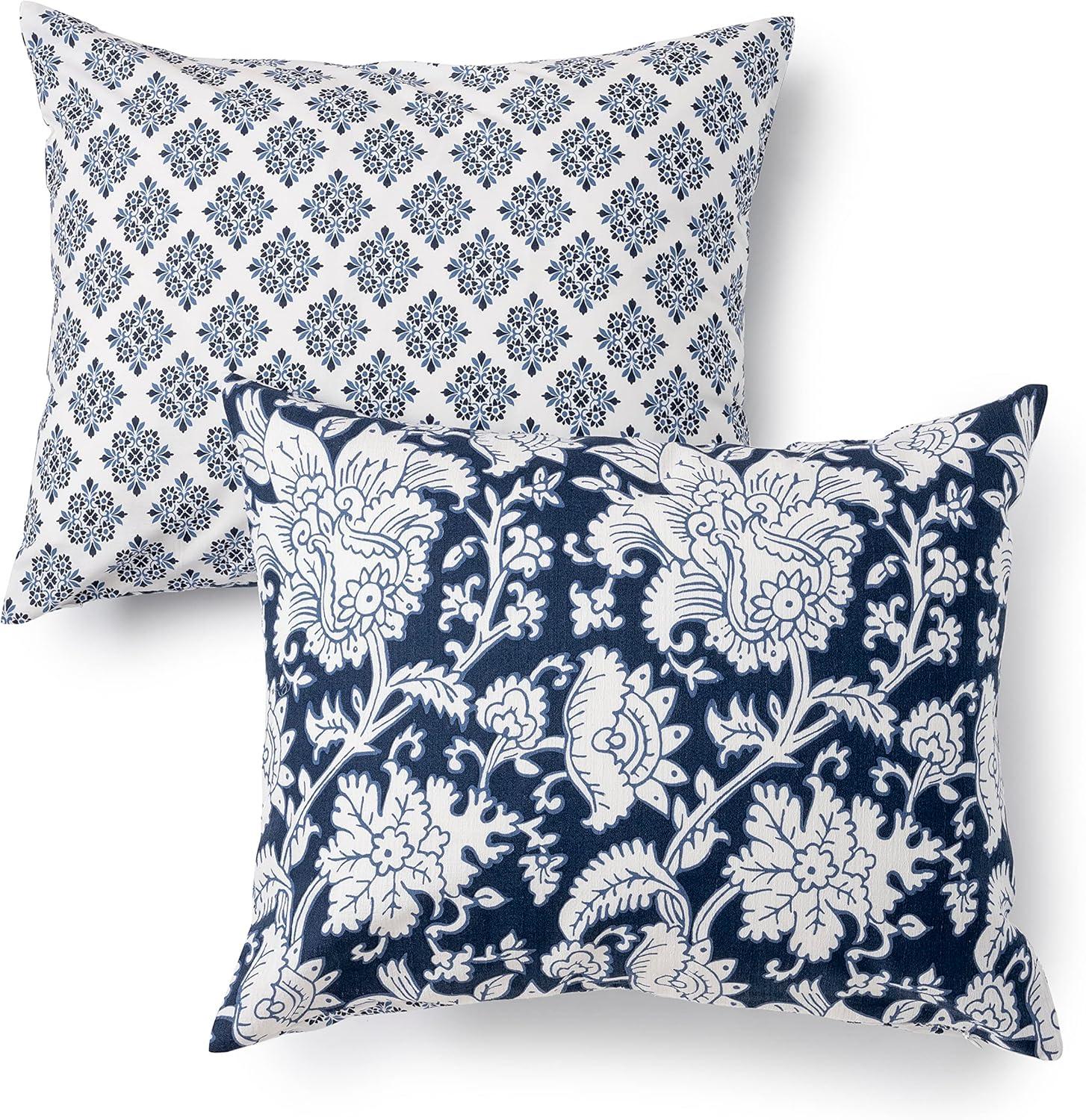 imageMARTHA STEWART Natalie King Size Duvet 3 Piece Set1 Duvet Cover 2 Pillow Shams Crinkle Velvet Texture Soft ampamp Royal Machine Wash 104quotx92quot with Button Closure ChampagneNavy White