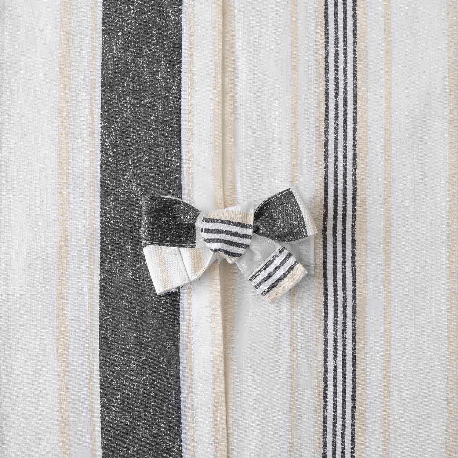 imageMARTHA STEWART Natalie King Size Duvet 3 Piece Set1 Duvet Cover 2 Pillow Shams Crinkle Velvet Texture Soft ampamp Royal Machine Wash 104quotx92quot with Button Closure ChampagneIron Gate