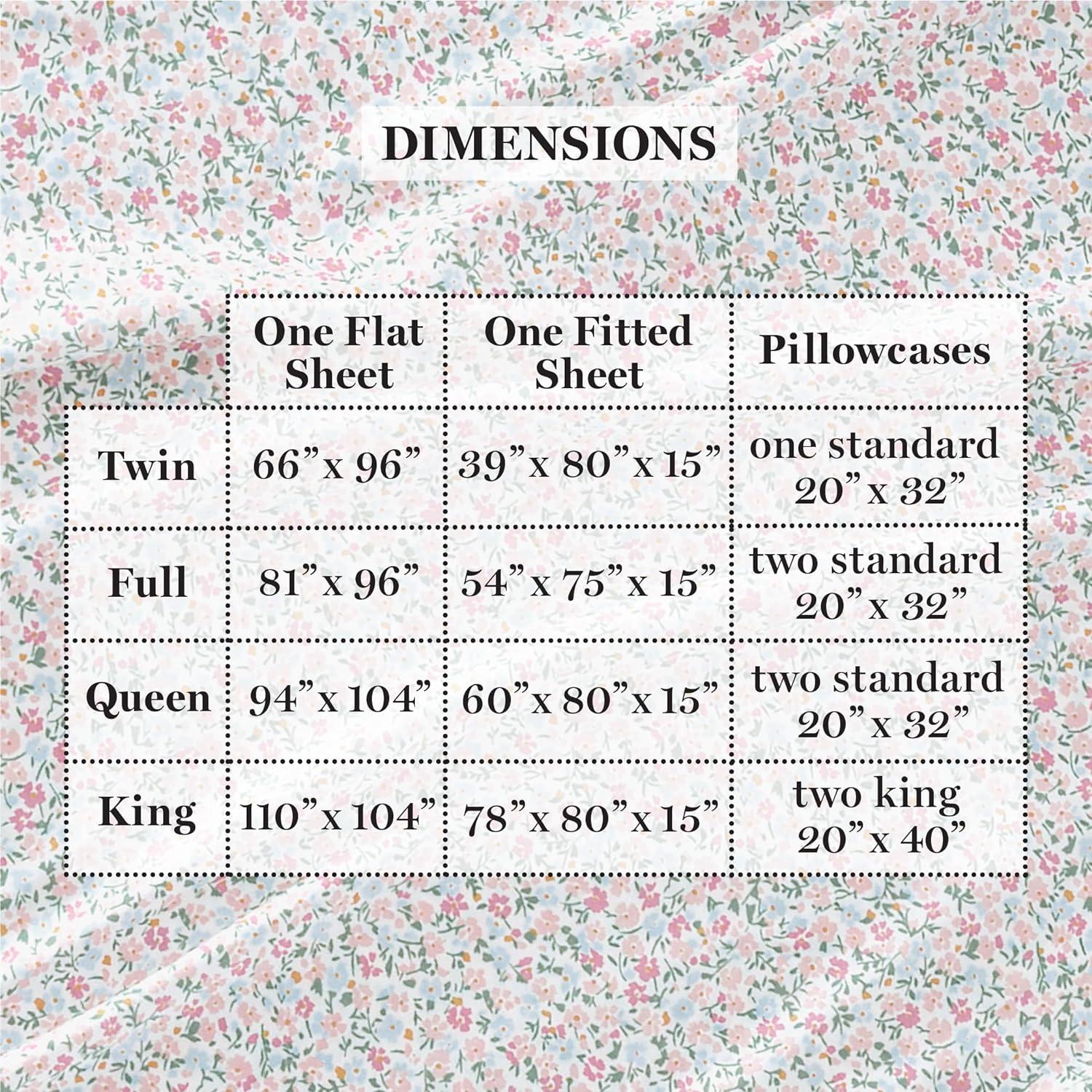 imageMARTHA STEWART Ultra Soft Brushed and Washed Microfiber 4 Piece Sheet Set Easy Care Comfy Bed Sheets with Deep Pocket 1 Flat Sheet 1 Fitted Sheet 2 Std Pillowcases Queen Size Navy BlueJuniper Sea Pink