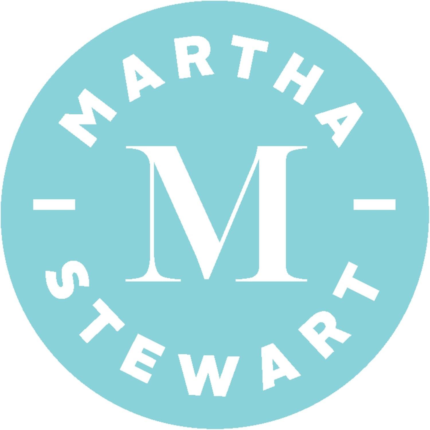 imageMartha Stewart Full Size Sheets Set Crisp ampamp Tailored Cooling Sheets wa Naturally Smooth Cotton Percale Lightweight Feel Bed Sheets with Matching Pillowcases ampamp Fitted Sheet Stripe BlueFloral White