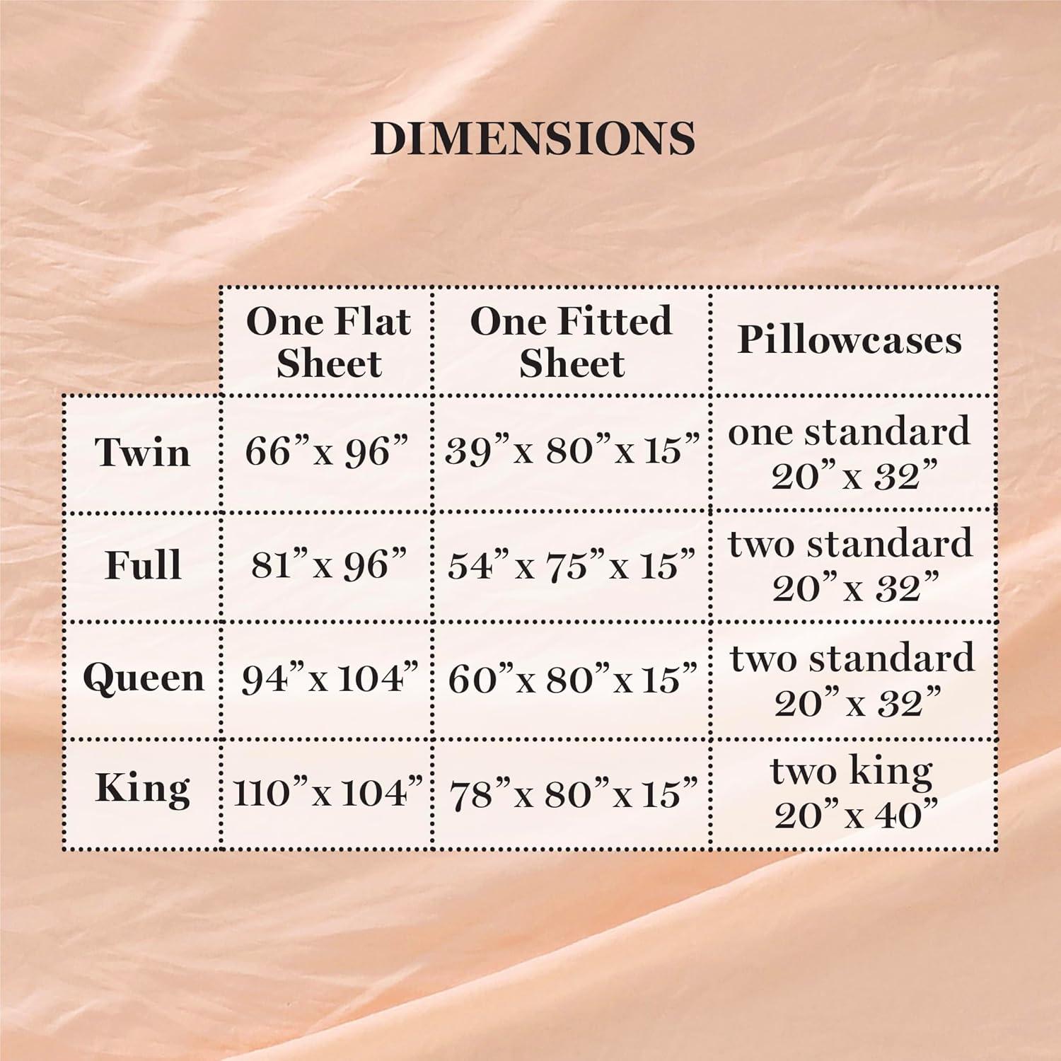 imageMartha Stewart Full Size Sheets Set Crisp ampamp Tailored Cooling Sheets wa Naturally Smooth Cotton Percale Lightweight Feel Matching Pillowcases ampamp Fitted Sheet Skylands Solid BeigePeachy Keen