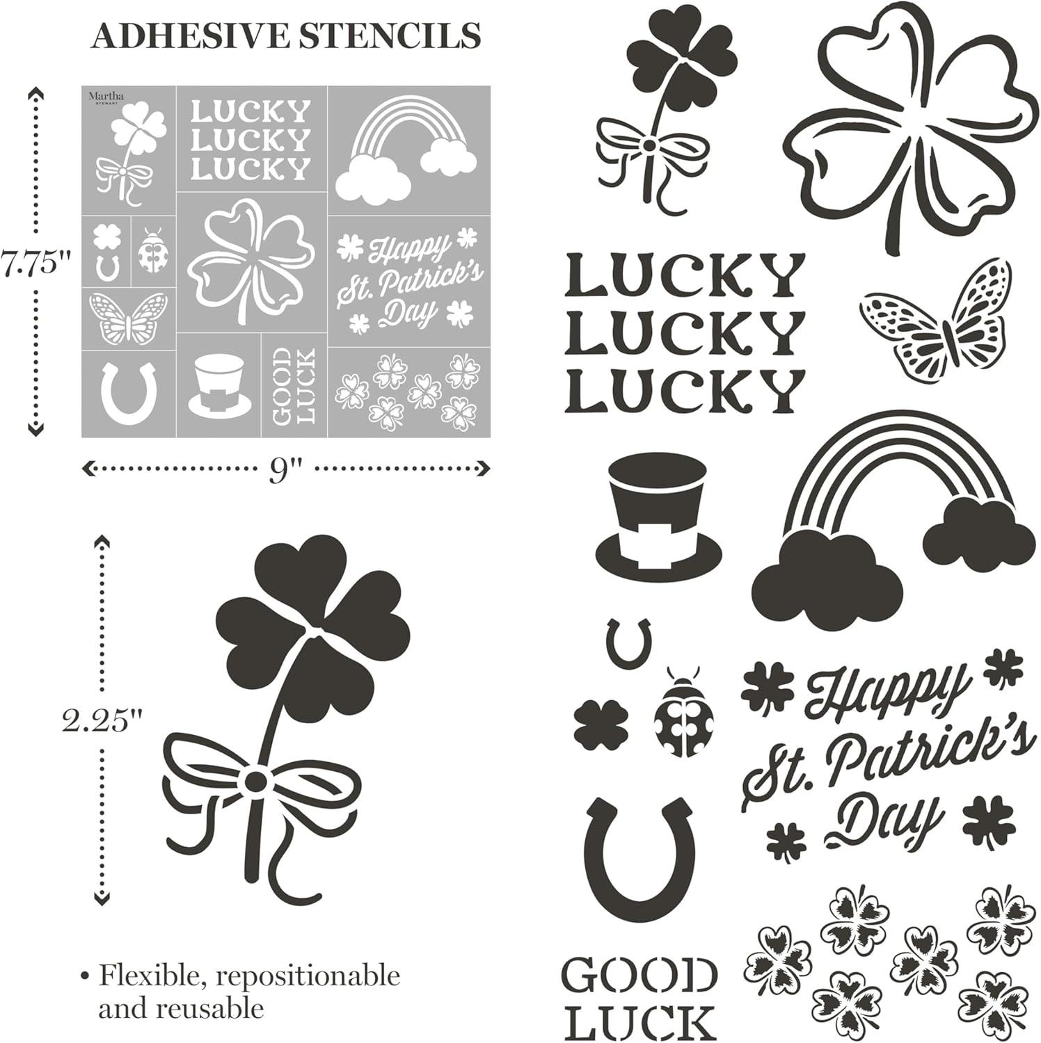 imageMartha Stewart 15 Pc Stencil Kit Celebration