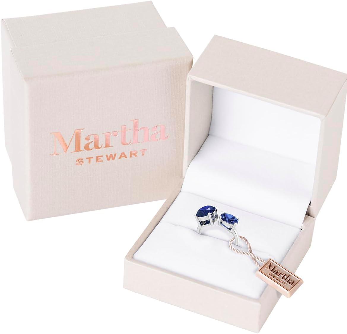 imageMartha Stewart 3 34 Carat Two Stone Gemstone Ring For Women in Sterling Silver Gemstone Jewelry For WomenOption 8