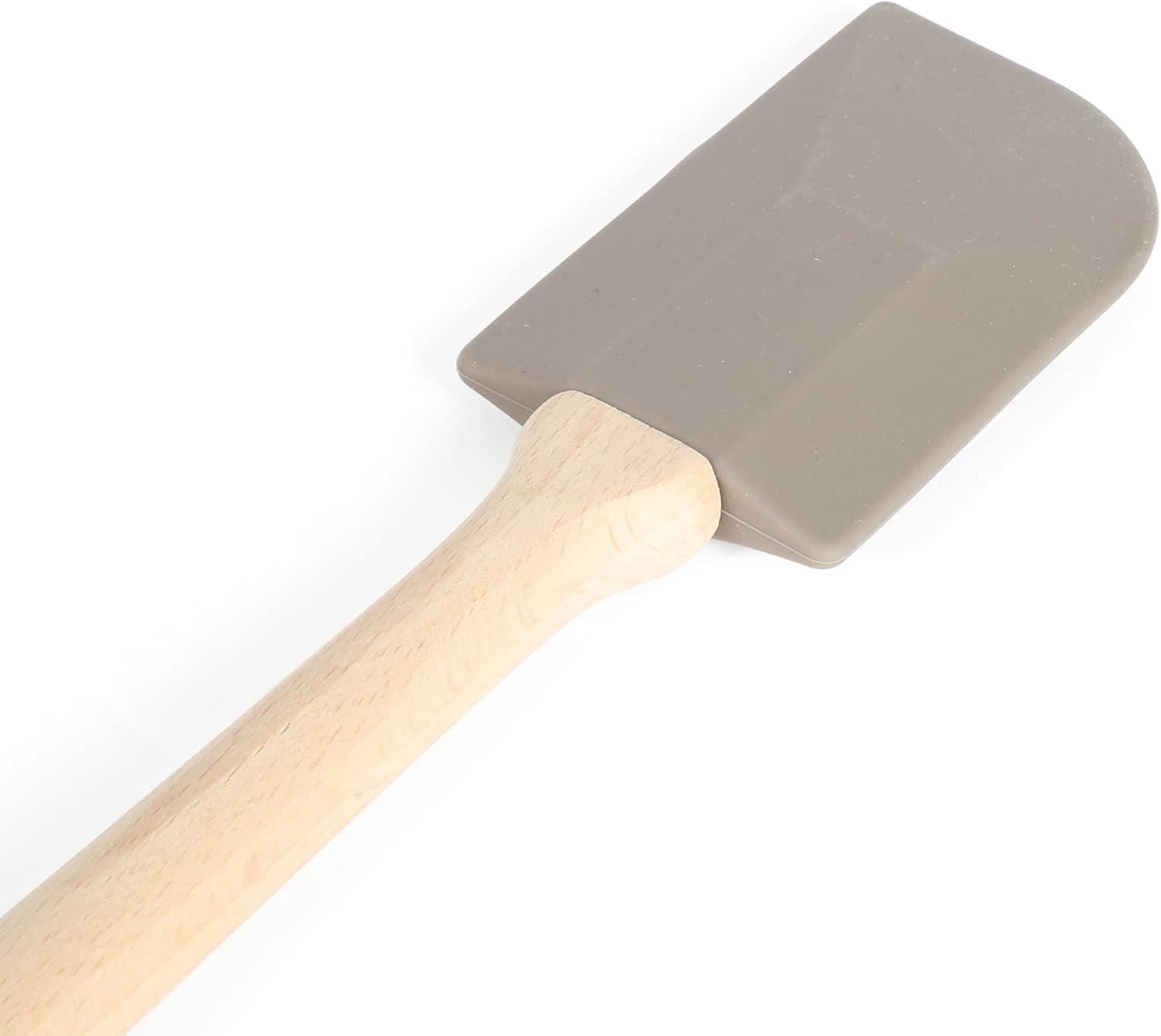 imageMartha Stewart Bainford Extra Large 14quot Solid Wood Spoon Beech WoodBainford Silicone Spatula