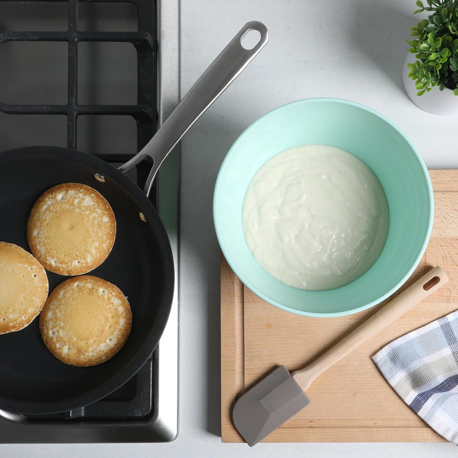 imageMartha Stewart Bainford Extra Large 14quot Solid Wood Spoon Beech WoodBainford Silicone Spatula