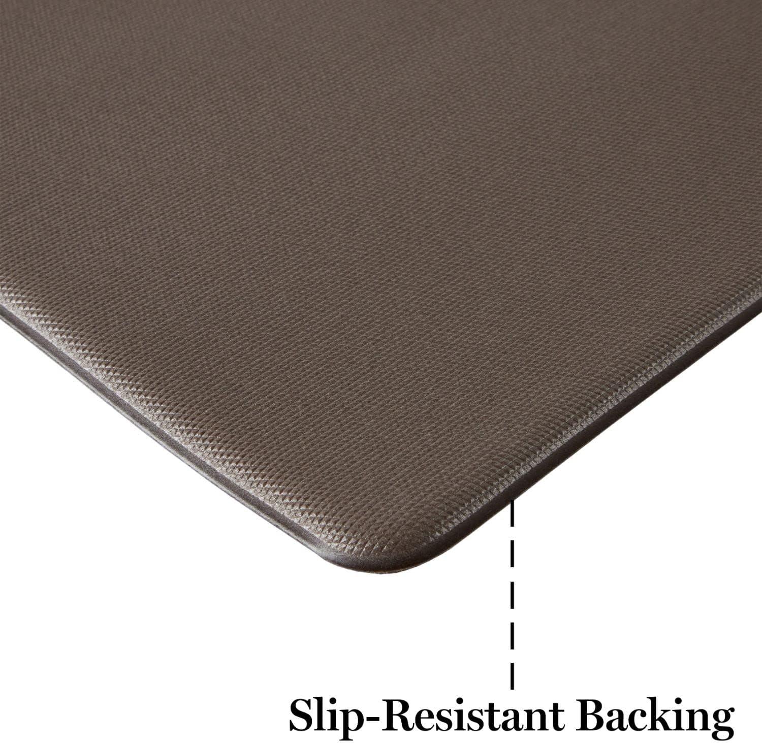 imageMartha Stewart Bloomfield Lots of Lemons AntiFatigue Kitchen Mat WhiteYellow 18quotx48quotWhiteYellow