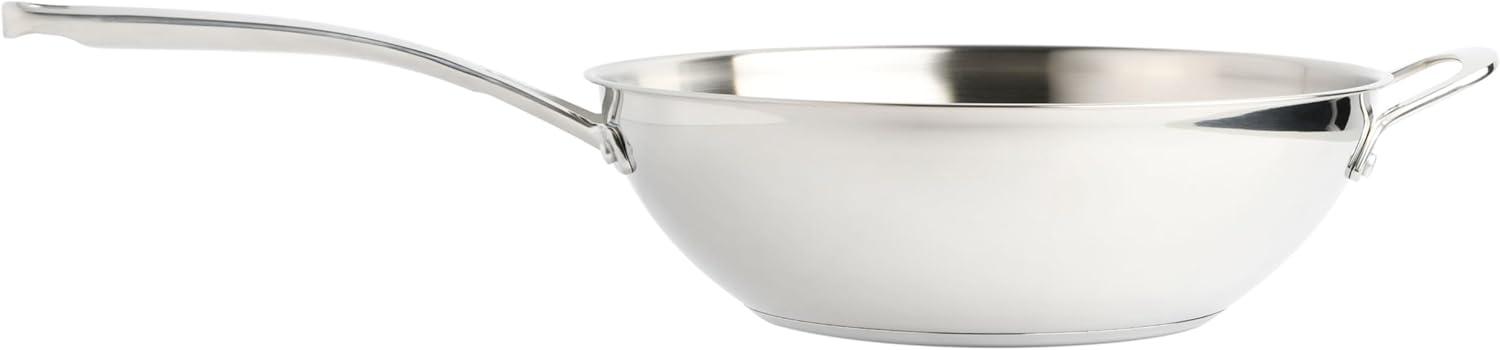 imageMartha Stewart Castelle 12Inch Stainless Steel Essential All Purpose Pan wLid
