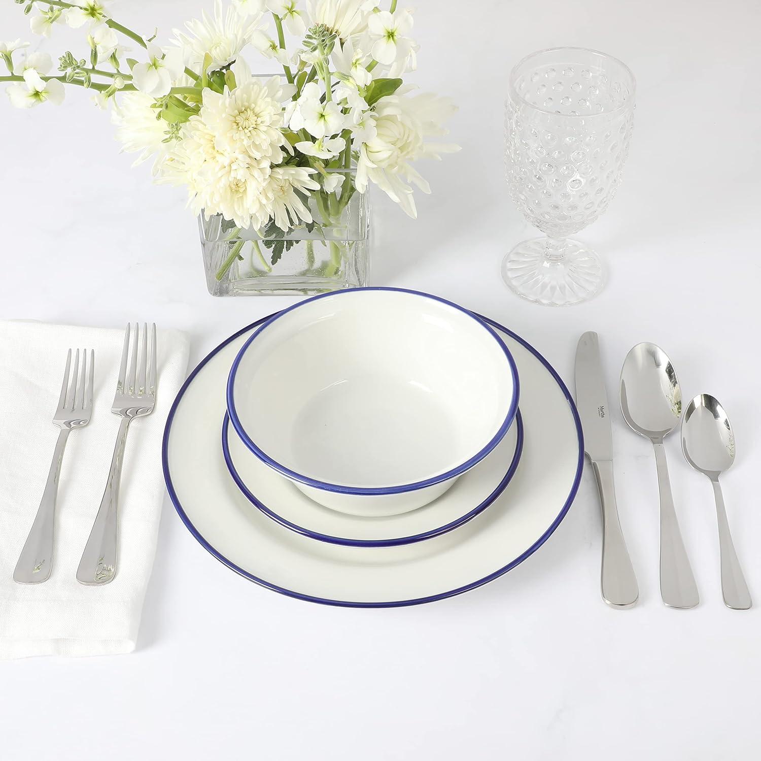 imageMartha Stewart Chauncey 4Pack 142 oz Hobnail Handmade Glass Goblet PinkClear Hobnail