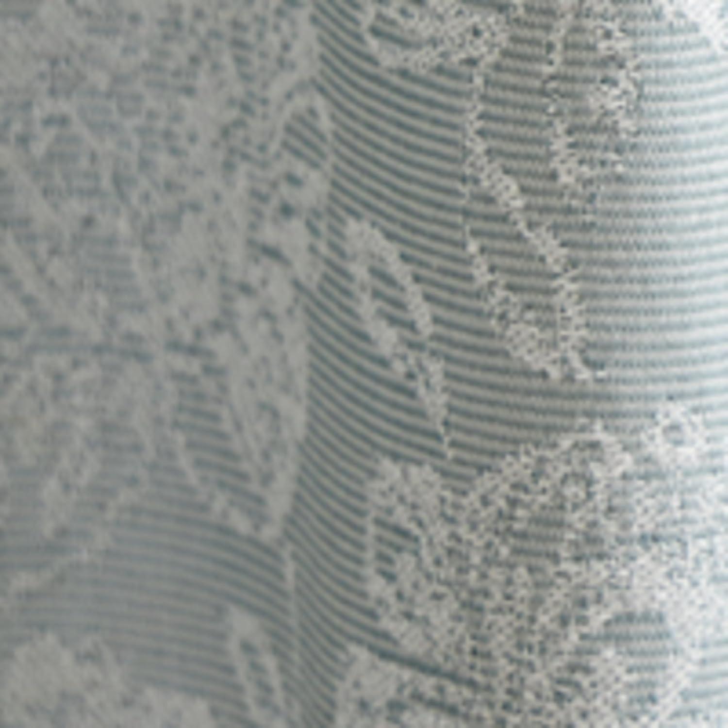 imageMartha Stewart Cottage Floral Jacquard Room Darkening Lined Rod PocketBack Tab Window Curtain Panel Pair 95quot Light BlueLight Blue