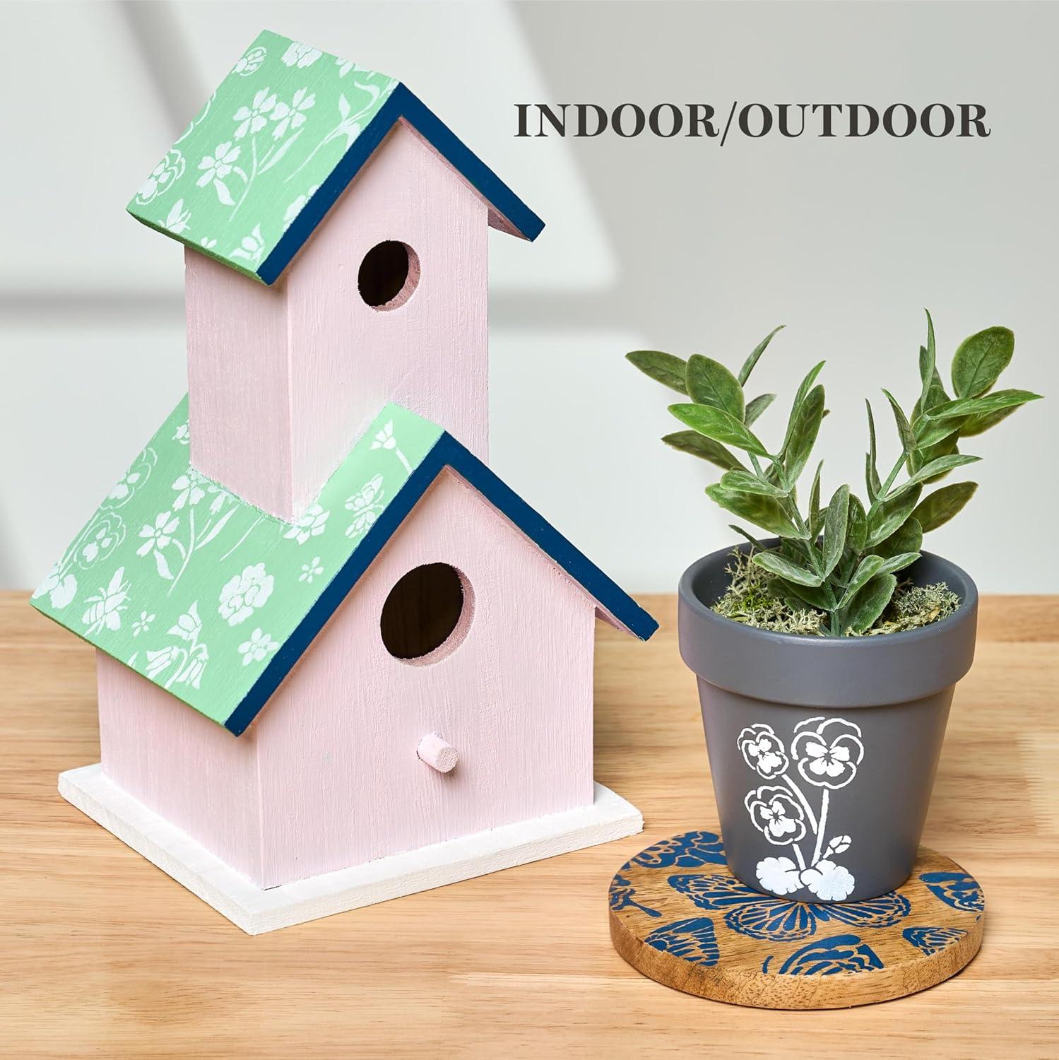 imageMartha Stewart Craft Paint Rose Gold 8 fl oz Premium Metallic Finish Paint Perfect For Easy To Apply DIY Arts And Crafts 68702Chestnut Brown