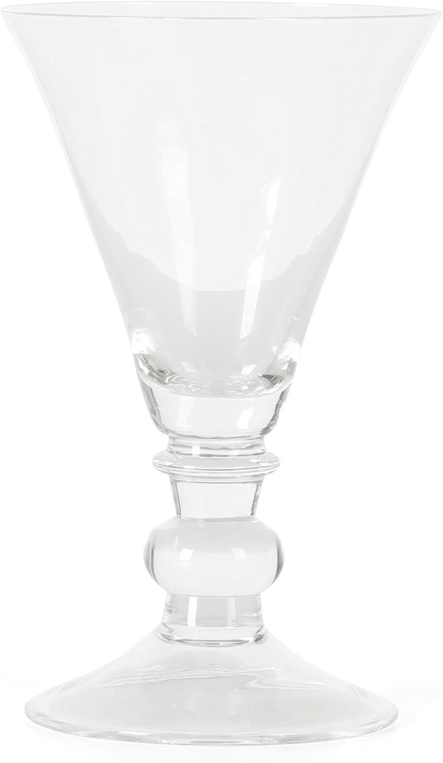 imageMartha Stewart Crispa 4 Piece 18 Ounce Handmade Hi Ball Glassware Set Jade GreenClear Glass