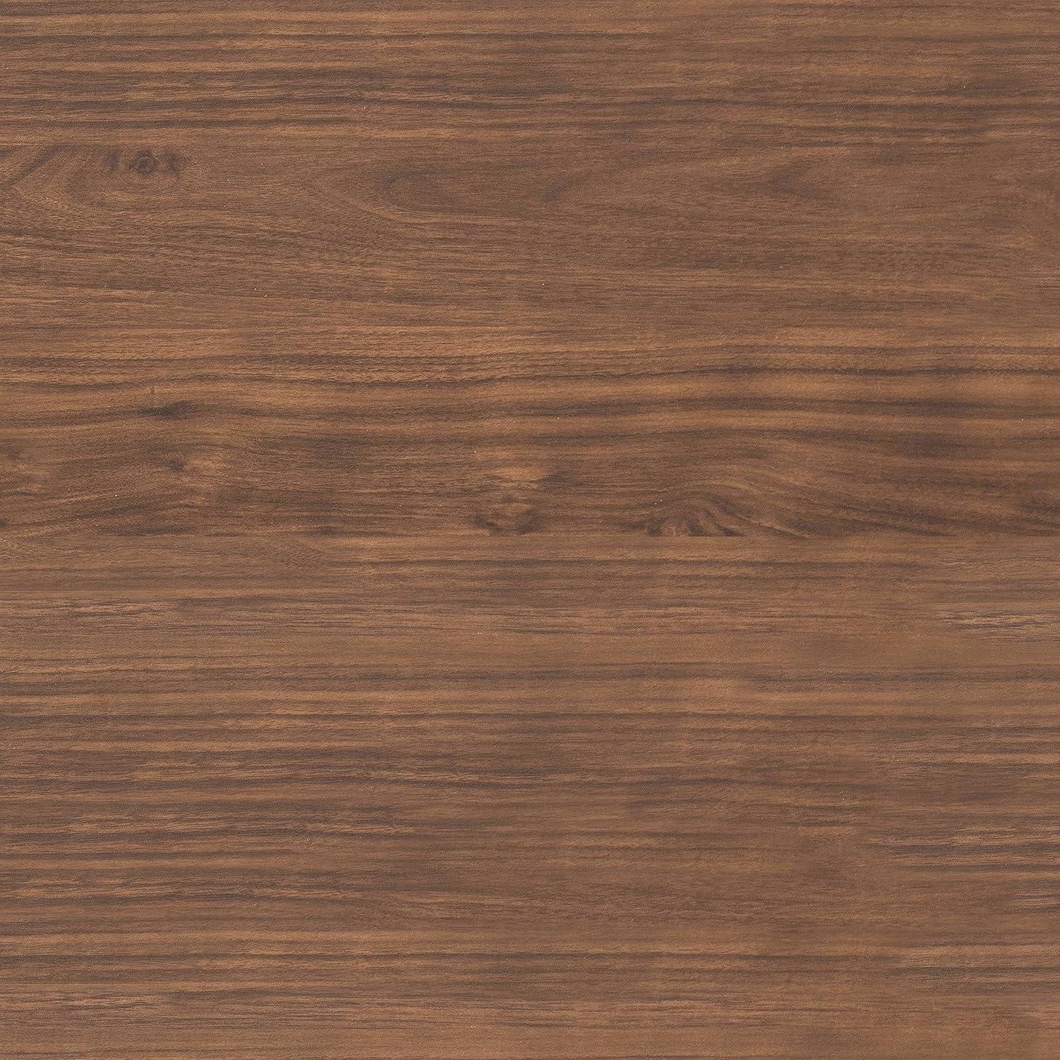 imageMartha Stewart Emmett 3 Shelf Bookcase with Vertical Metal Frame Home Office Storage Display Unit 35quot H Walnut Wood GrainPolished BrassWalnut Wood GrainPolished Brass Frame