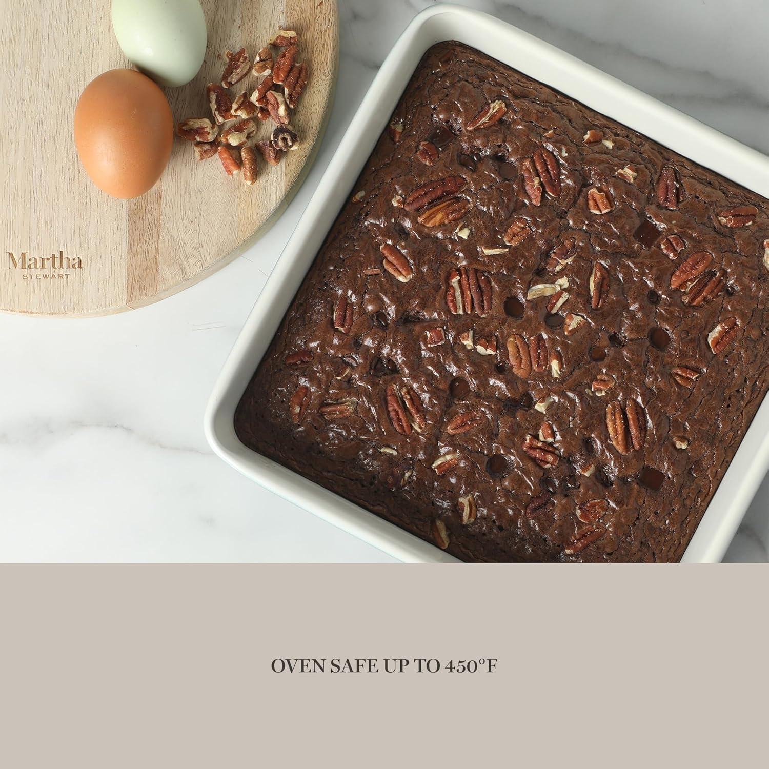 imageMartha Stewart Gallen 12Cup Nonstick Carbon Steel Muffin and Cupcake Pan Cool Grey Durable Bakeware for Even Baking and Easy ReleaseLinen White Set