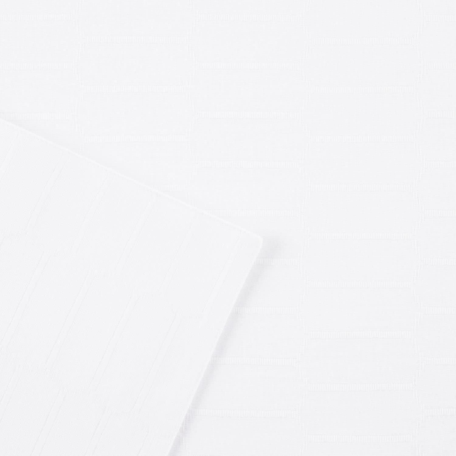 imageMartha Stewart Honeycomb Modern Farmhouse Reversible Placemat 4Pack Set White 13quotx175quotWhite