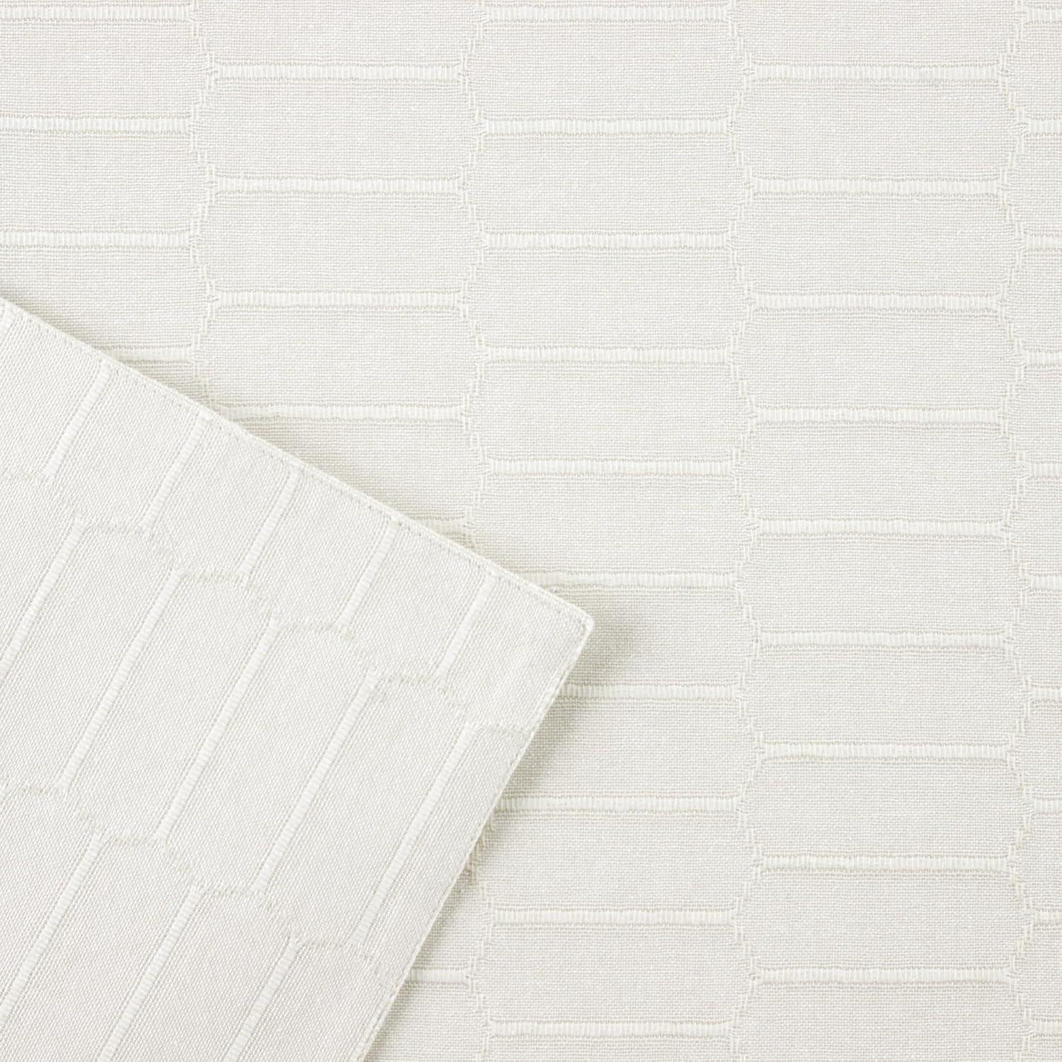 imageMartha Stewart Honeycomb Modern Farmhouse Reversible Table Runner White 15quotx72quotNatural