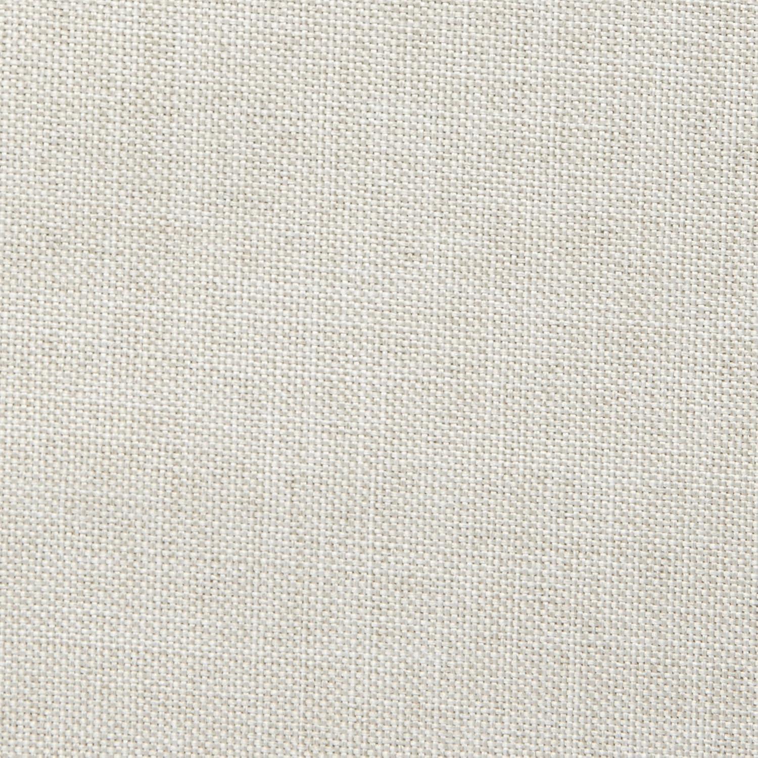 imageMartha Stewart Jett Platform Bed with Headboard Fabric Upholstered Inset Headboard and Base Solid Wood Frame No Box Spring Needed Queen Dark BrownBeigeBeige FabricDark Brown Frame