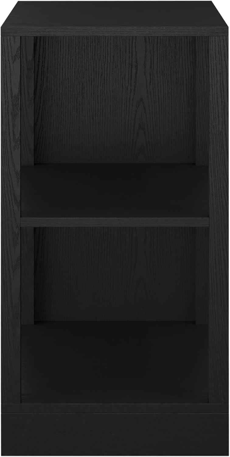 imageMartha Stewart Kayden Home Office Modular 2Tier Bookshelf with Open Storage and 2 Shelves in BlackBlack