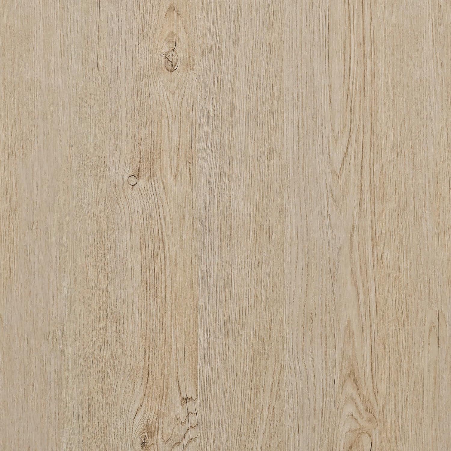 imageMartha Stewart Kayden Home Office Modular Desk with Drawer 2 Tier Shelf and File Cabinet in Light Natural with Brushed Gold HardwareLight Natural