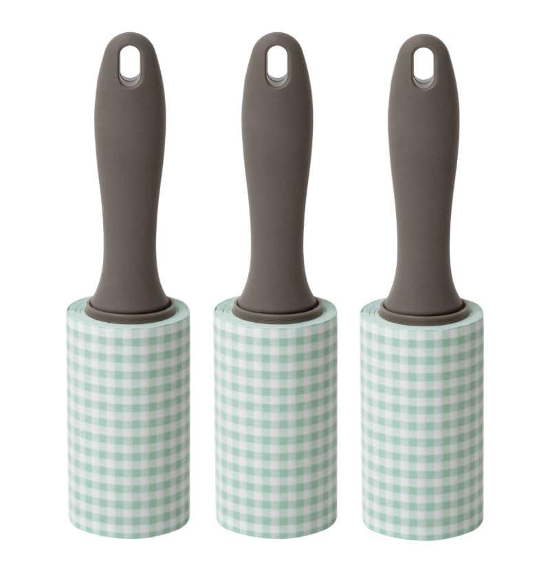 imageMartha Stewart Lint Rollers Gingham Pattern 120 Sheets Per Roll 6 Count Extra Sticky Lint Remover for Clothes Upholstery ampamp More
