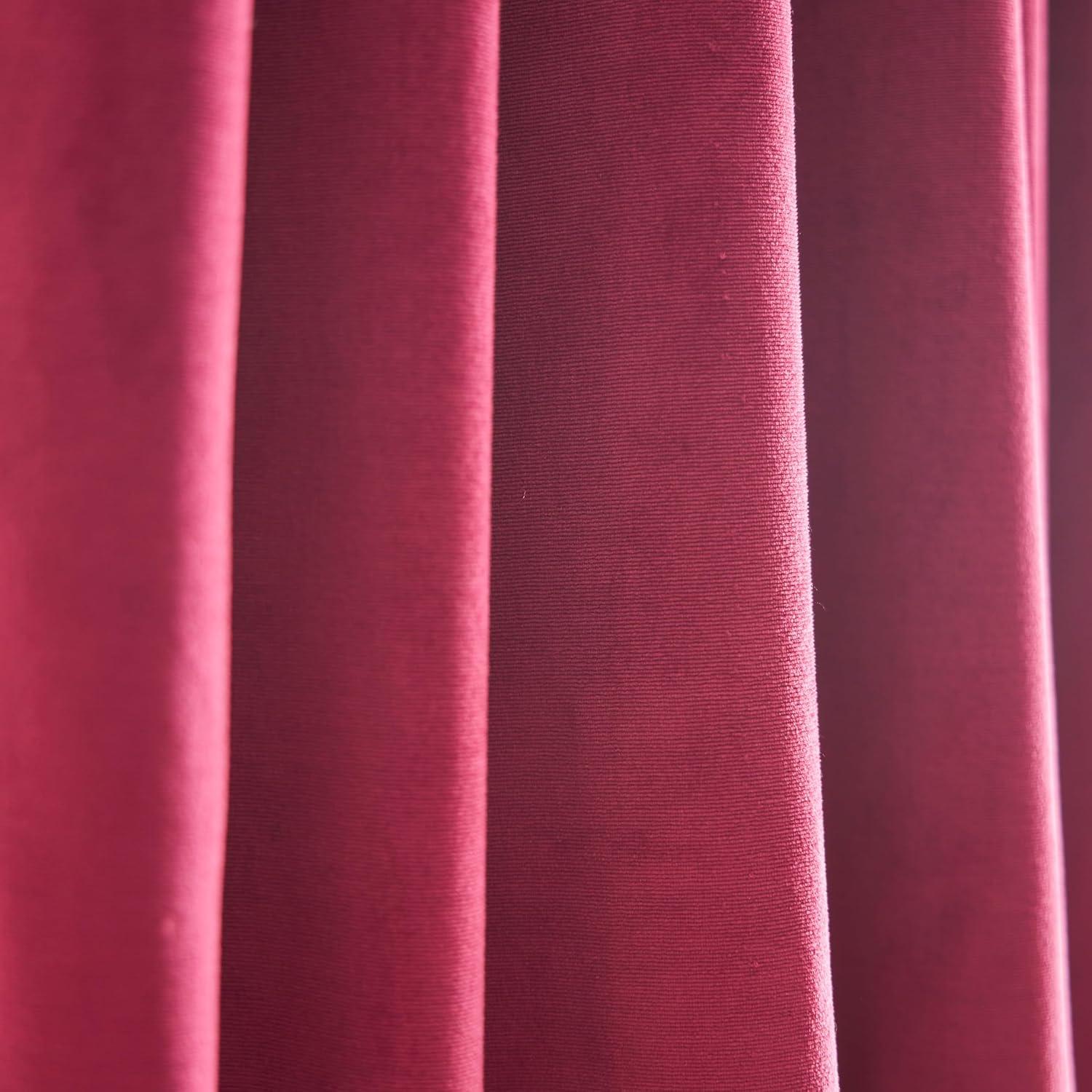 imageMartha Stewart Lucca Velvet Lined Scallop Window Curtain 50quot W x 18quot L Valance Loden GreenPomegranate