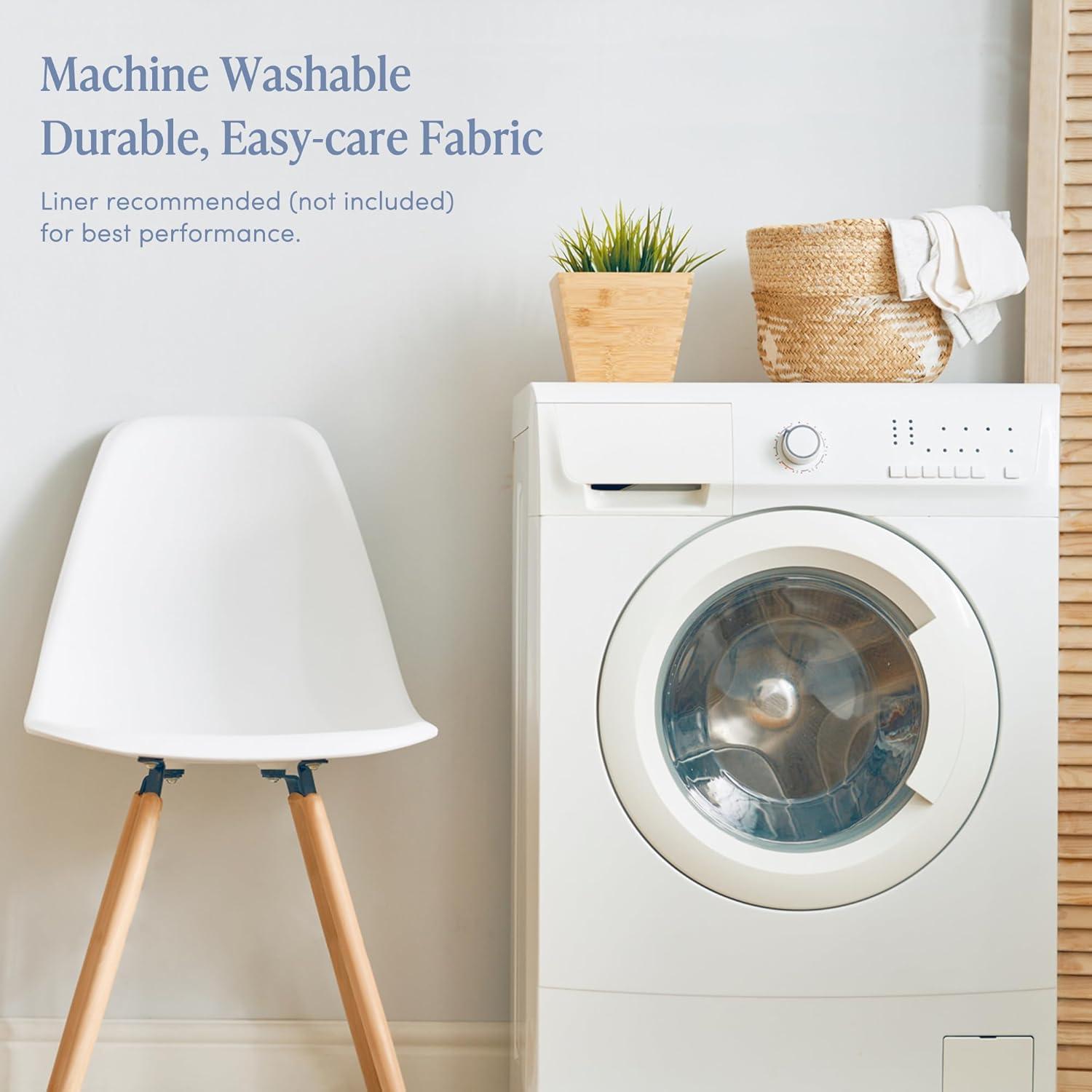 imageMartha Stewart Marthas Garden Shower Curtain Botanical Floral Print Cotton Shower Curtain for Bathroom Spa Quality Modern Shower Curtains Standard Size 72x72 Sage GreenMeadow Blue