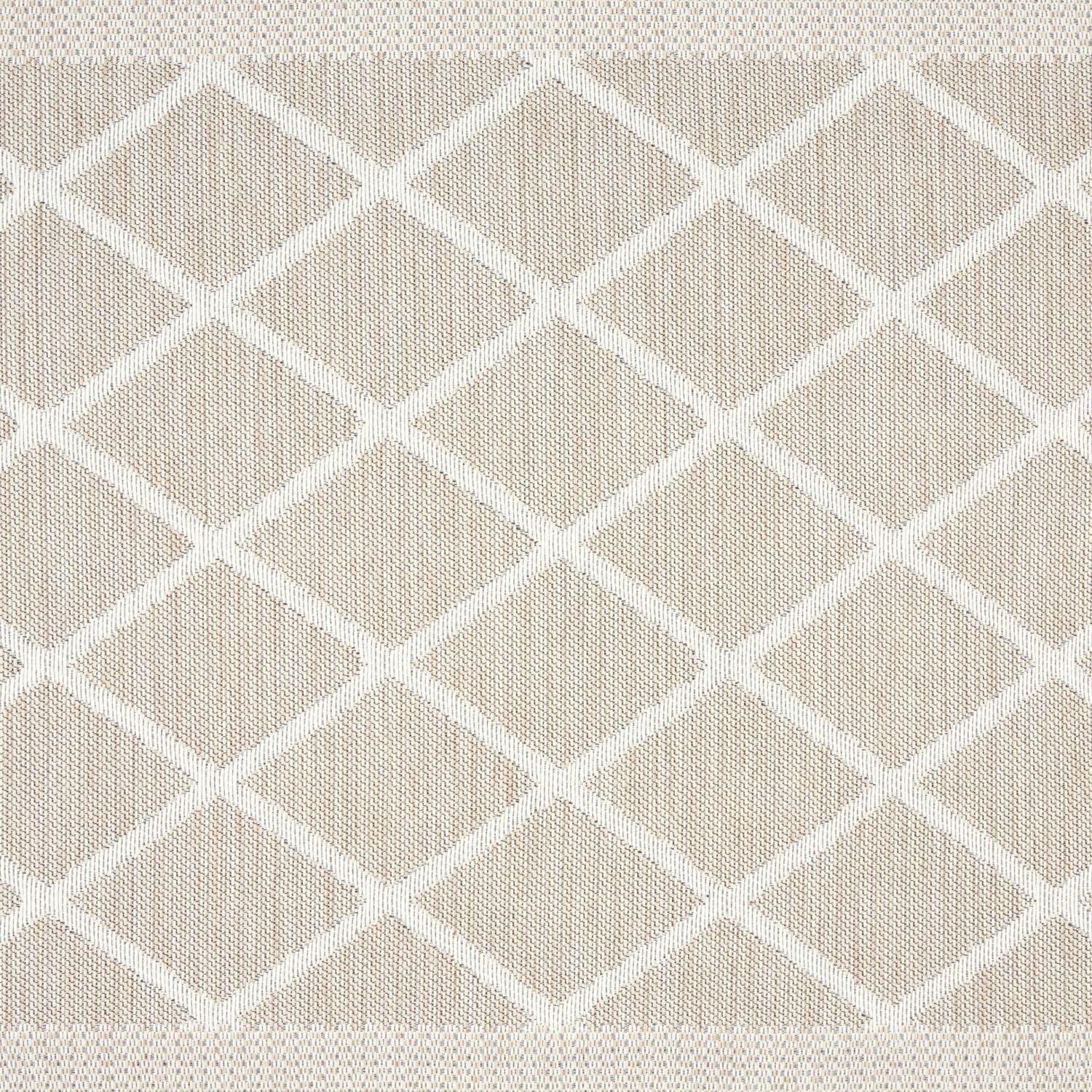 imageMartha Stewart Miles Modern Diamond AntiFatigue AirInfused Kitchen Mat Mint Green 196quotx32quotBeige