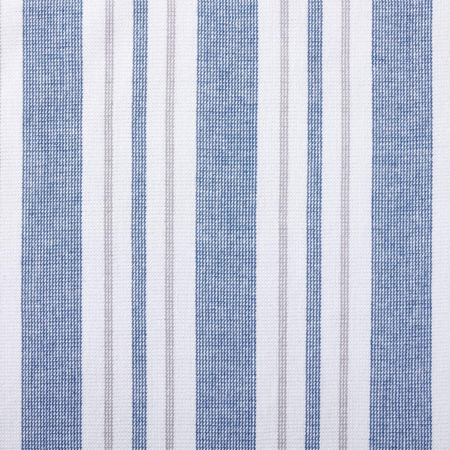 imageMartha Stewart Morris Stripe Kitchen Towel 2Pack Set Grey 16quotx28quotBlue