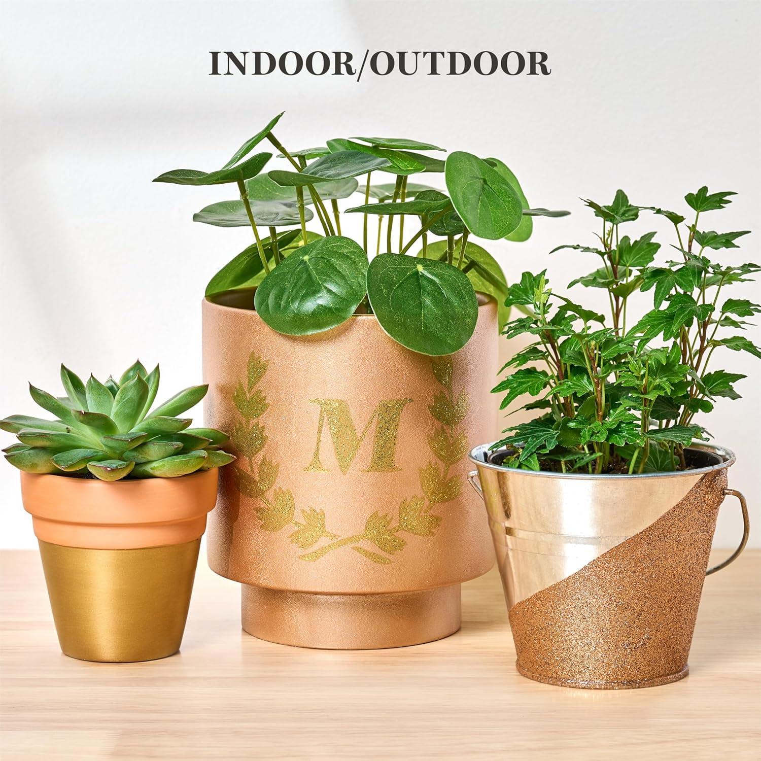 imageMartha Stewart MultiSurface Specialty 10 pc Paint Set Rainbow SparkleRare Metals