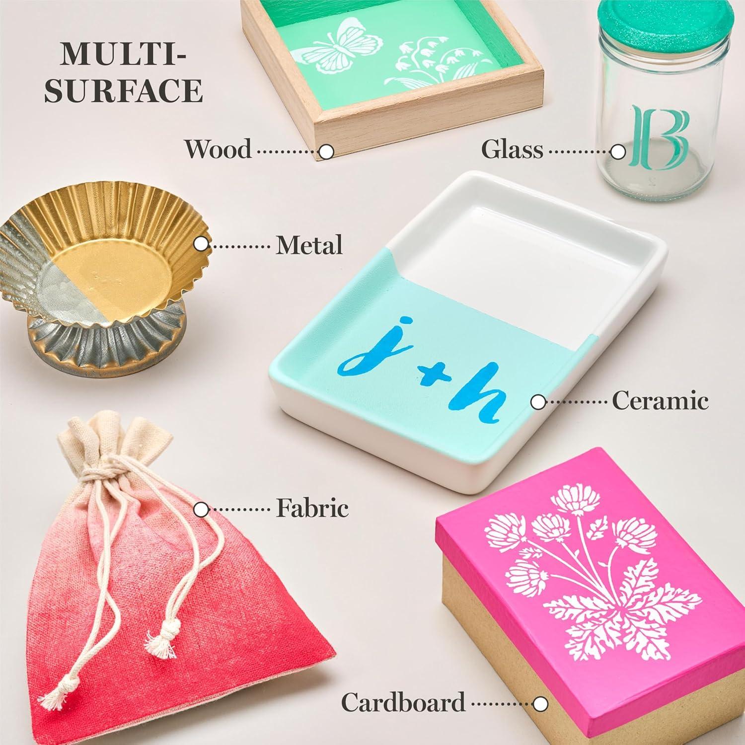 imageMartha Stewart MultiSurface Specialty 10 pc Paint Set Studio LightsMixed Metals