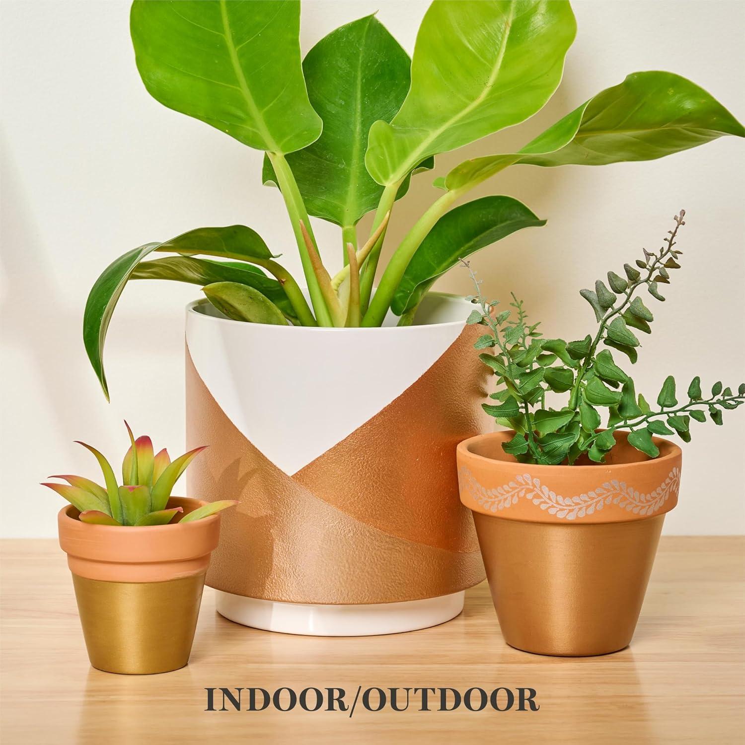 imageMartha Stewart MultiSurface Specialty 10 pc Paint Set Studio LightsMixed Metals