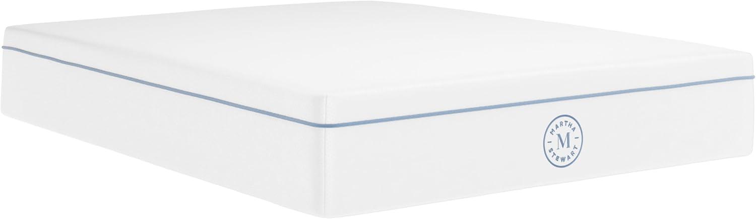 imageMartha Stewart SleepComplete King Mattress in a Box Firm Pocket Spring and Foam Hybrid Mattress DualAction Cooling 5Way Zoning Coolweave Cover 12 quot WhiteQueen