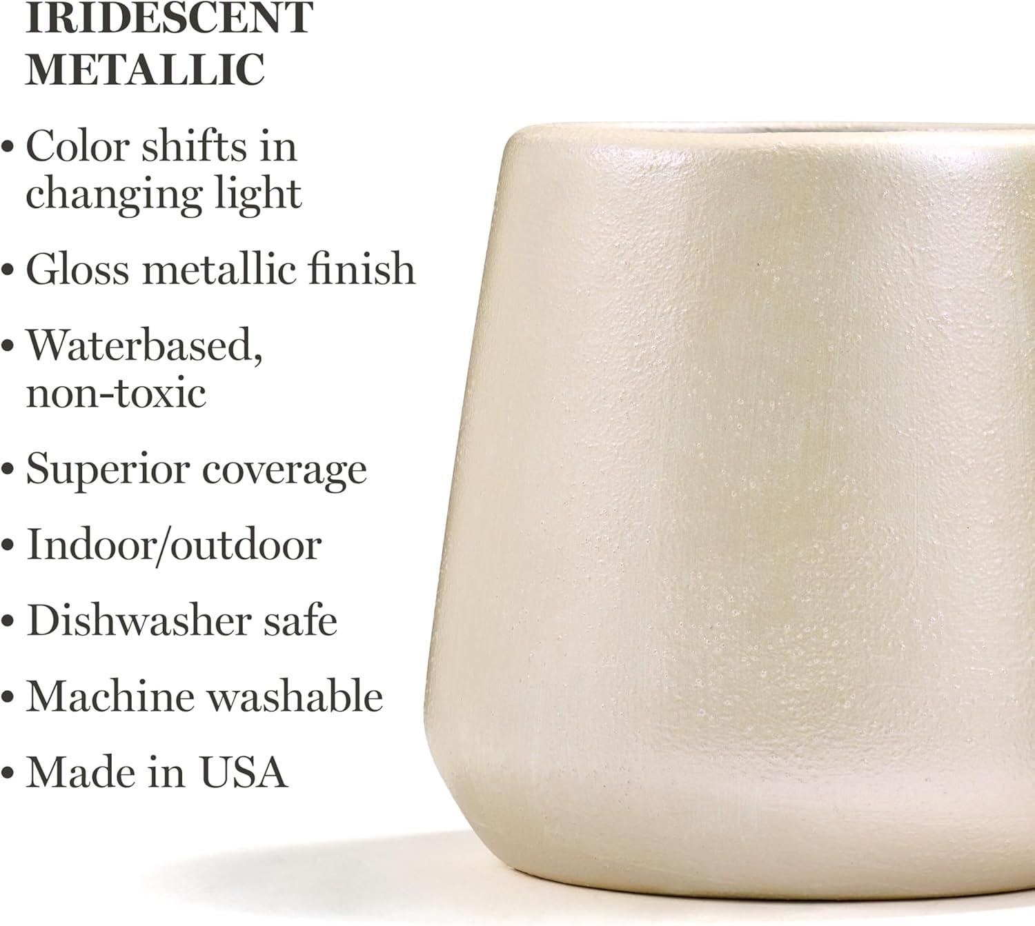 imageMartha Stewart Specialty Iridescent Metallic Paint Set 6 Pc