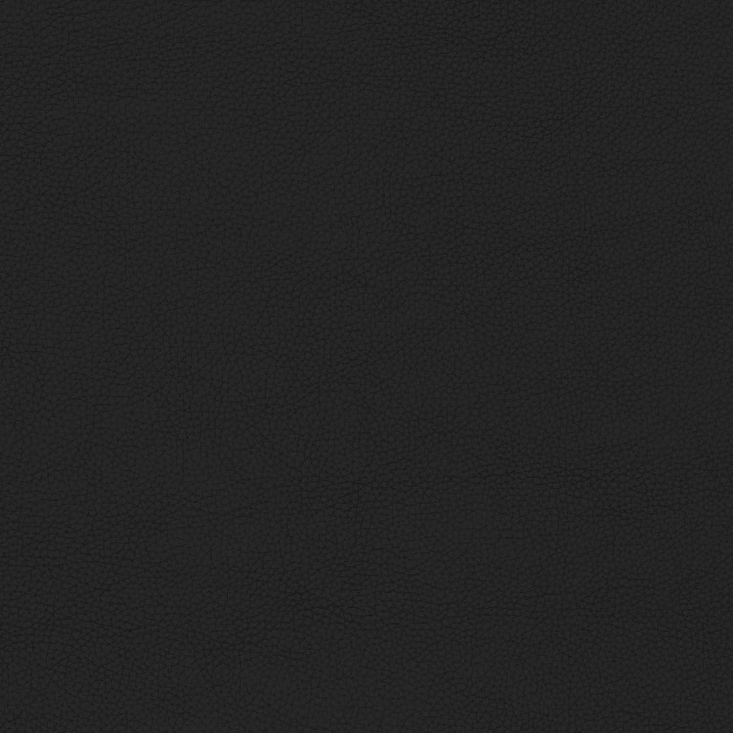 imageMartha Stewart Taytum Swivel Task Chair with Armrests for Home Office in White Faux Leather with Polished Brass FrameBlack Faux LeatherPolished Nickel