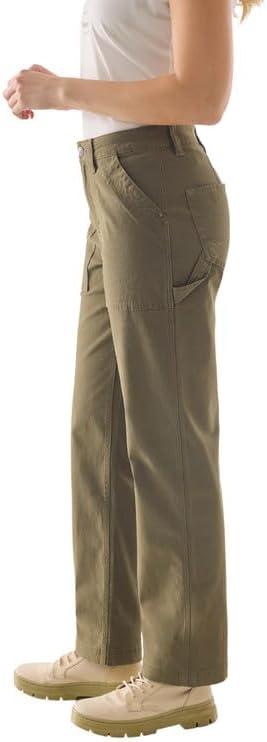 imageMartha Stewart Womens StraightLeg Utility Work Pants Durable MultiPocket Casual Trousers for Comfort ampamp Everyday WearKalamata