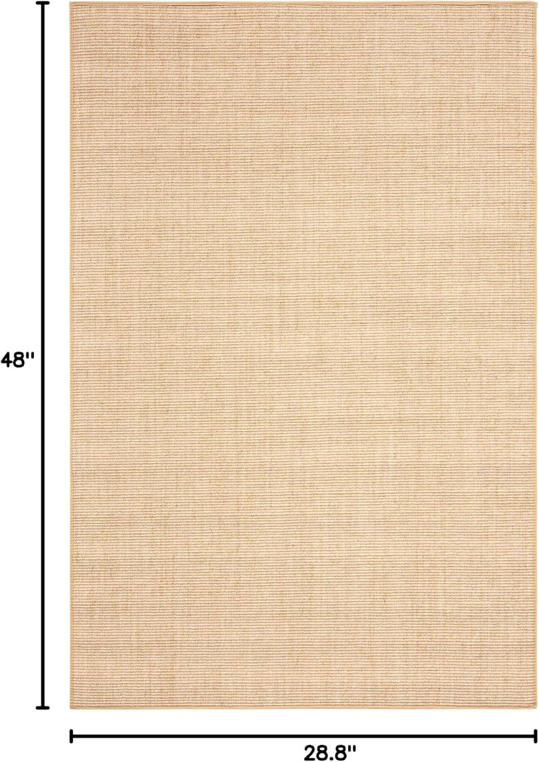 imageMartha Stewart x SAFAVIEH Area Rug Collection 23quot x 8 Runner Red Sisal ampamp Jute Farmhouse Style Ideal for Living Room Bedroom Foyer Hallway MSR9501QBeigeIvory