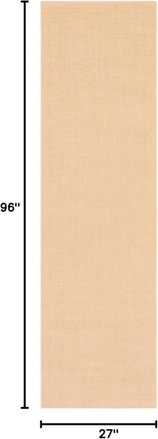 imageMartha Stewart x SAFAVIEH Area Rug Collection 23quot x 8 Runner Red Sisal ampamp Jute Farmhouse Style Ideal for Living Room Bedroom Foyer Hallway MSR9501QNatural