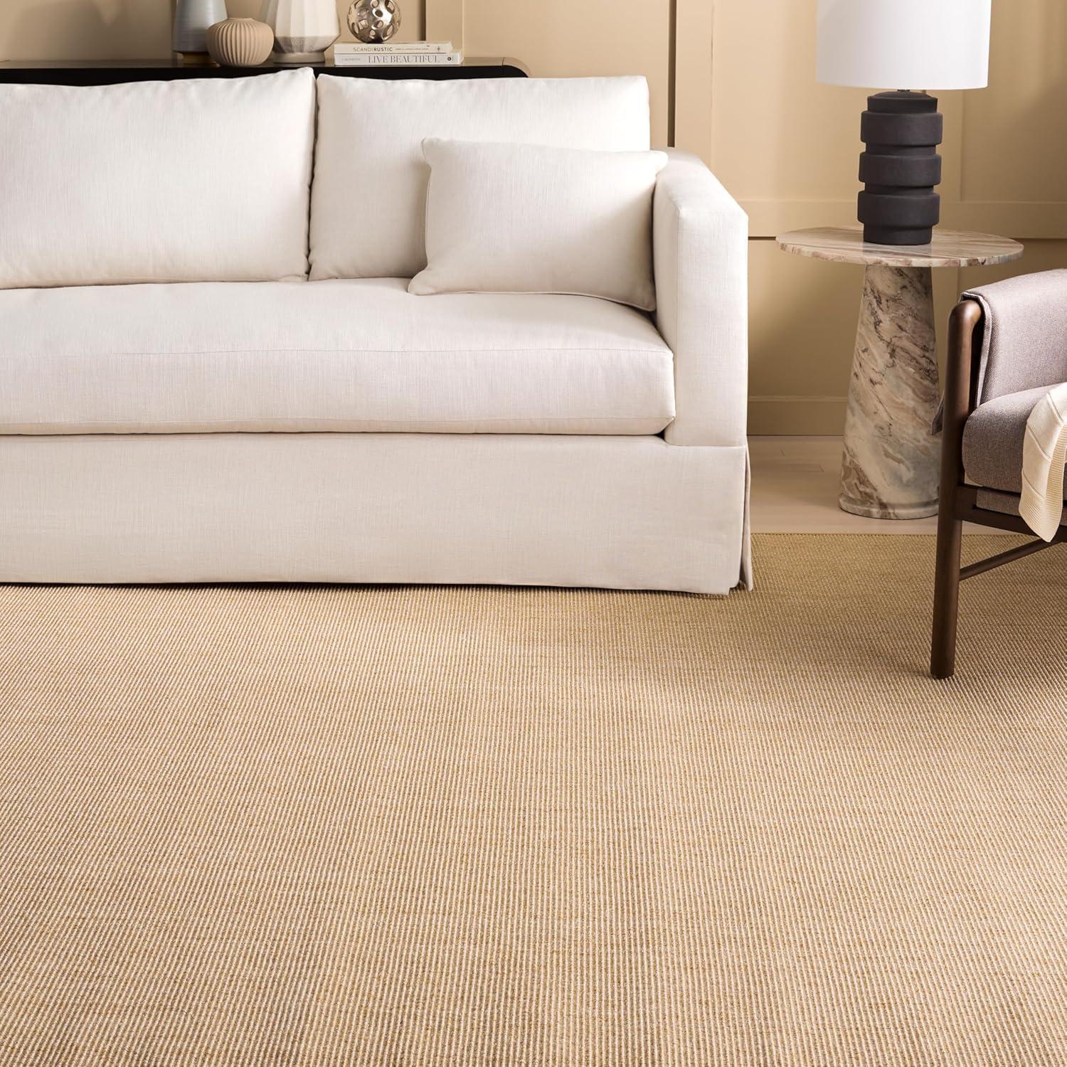 imageMartha Stewart x SAFAVIEH Area Rug Collection 23quot x 8 Runner Red Sisal ampamp Jute Farmhouse Style Ideal for Living Room Bedroom Foyer Hallway MSR9501QBeigeIvory