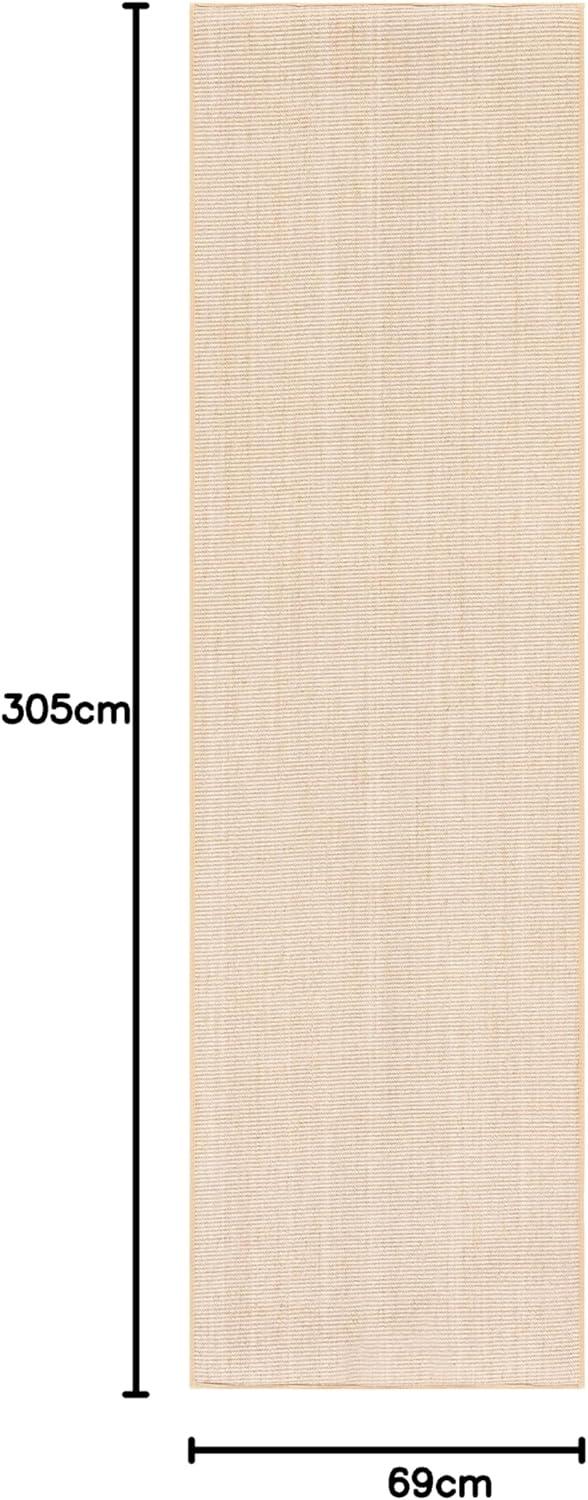 imageMartha Stewart x SAFAVIEH Area Rug Collection 23quot x 8 Runner Red Sisal ampamp Jute Farmhouse Style Ideal for Living Room Bedroom Foyer Hallway MSR9501QBeigeIvory