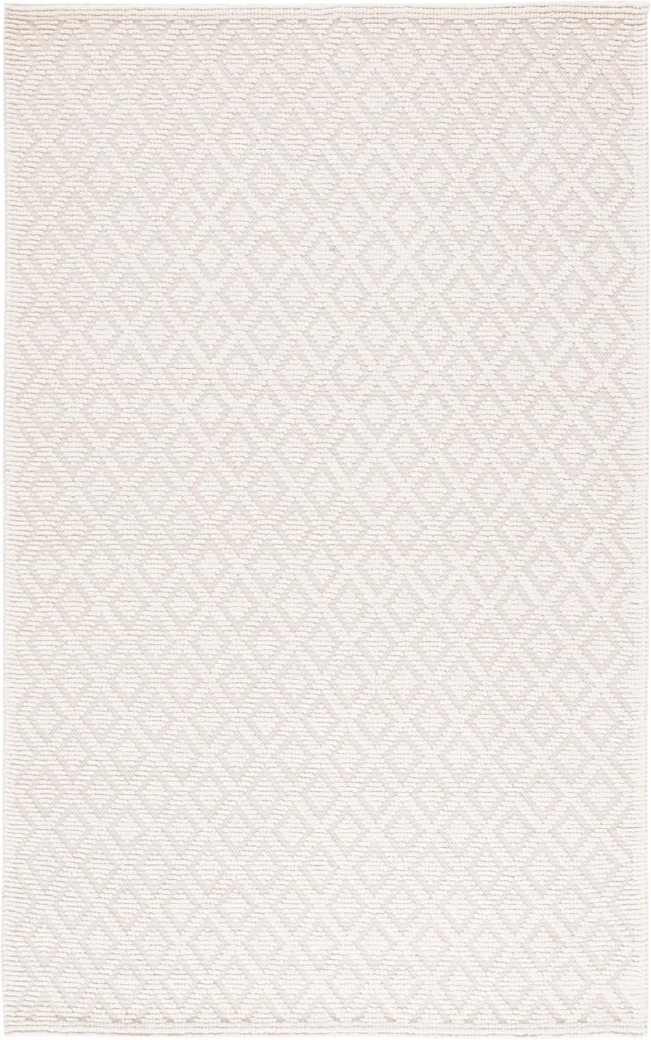 imageMartha Stewart x SAFAVIEH Area Rug Collection 4 x 6 Ivory Handmade Wool Ideal for Living Room Foyer Bedroom Accent Space MSR3504AIvory