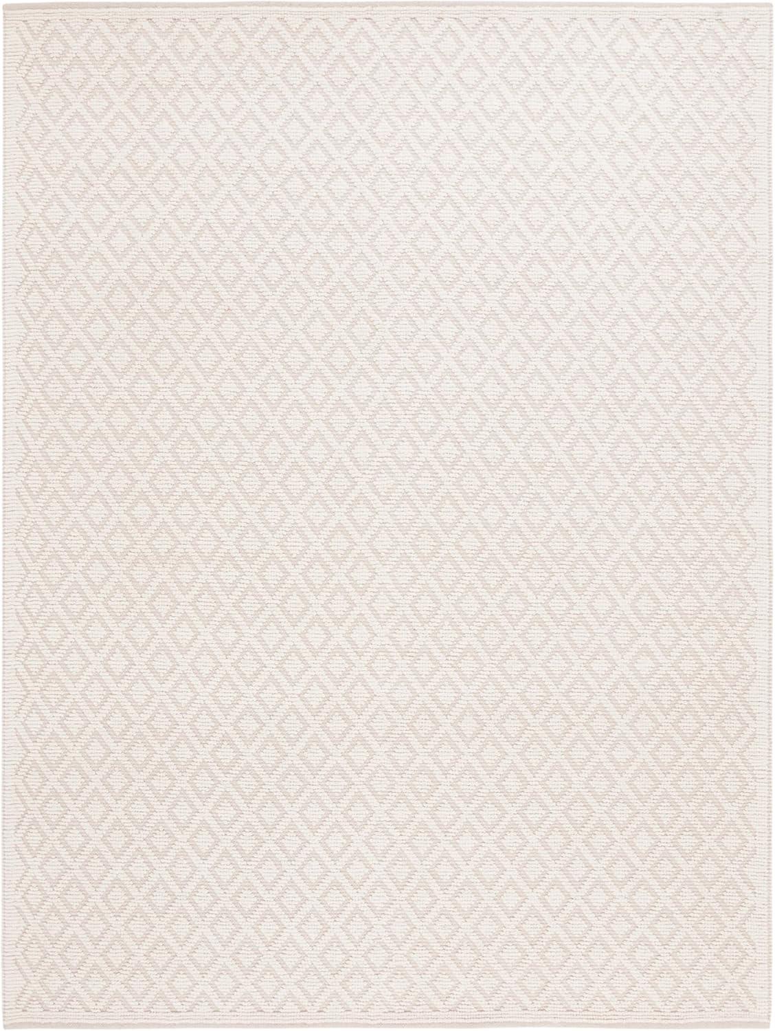 imageMartha Stewart x SAFAVIEH Area Rug Collection 4 x 6 Ivory Handmade Wool Ideal for Living Room Foyer Bedroom Accent Space MSR3504AIvory