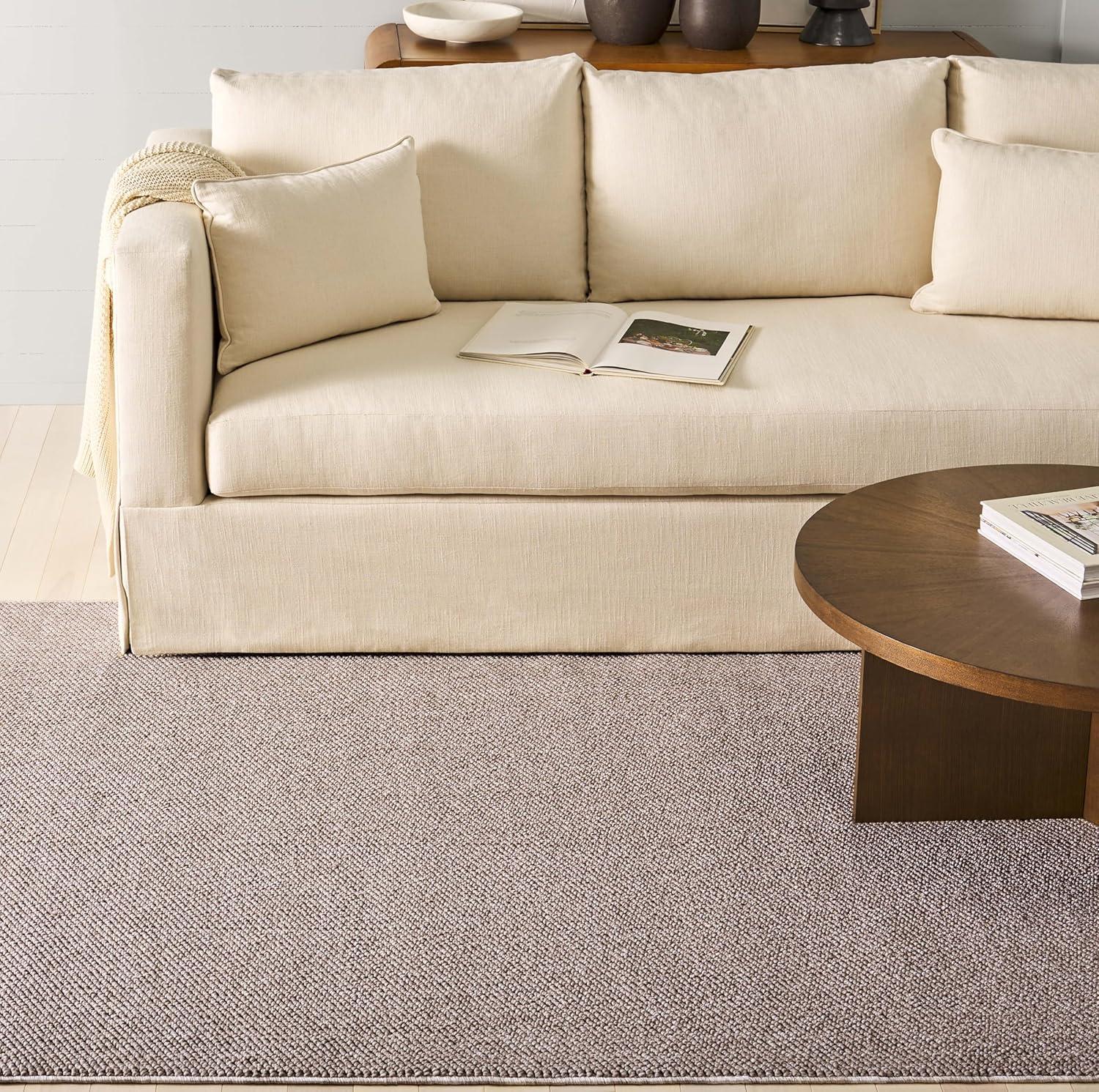 imageMartha Stewart x SAFAVIEH Area Rug Collection 5 x 8 Beige NonShedding ampamp Easy Cleaning Ideal for Living Room Bedroom Office Dining Space MSR920BBeige