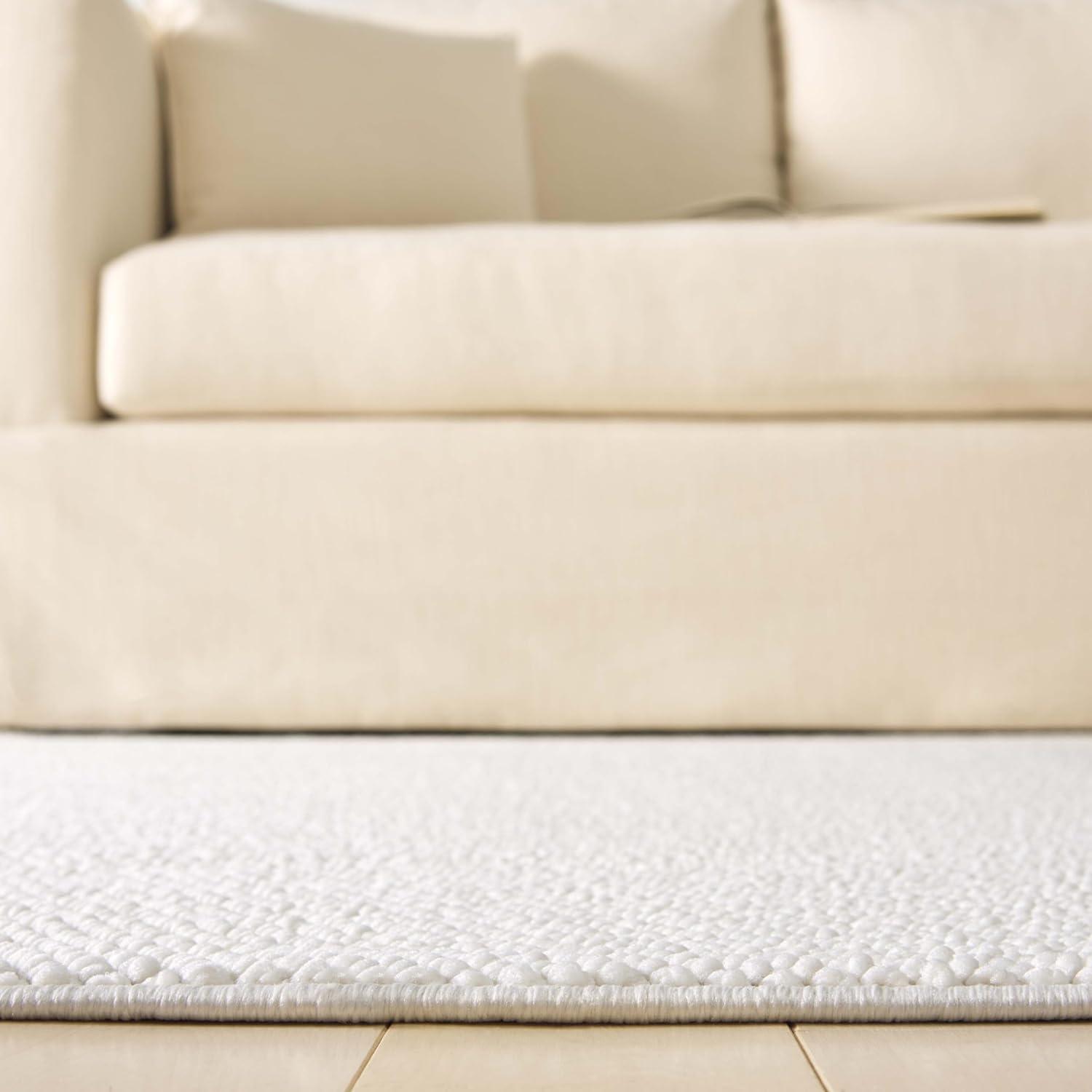 imageMartha Stewart x SAFAVIEH Area Rug Collection 5 x 8 Beige NonShedding ampamp Easy Cleaning Ideal for Living Room Bedroom Office Dining Space MSR920BIvory