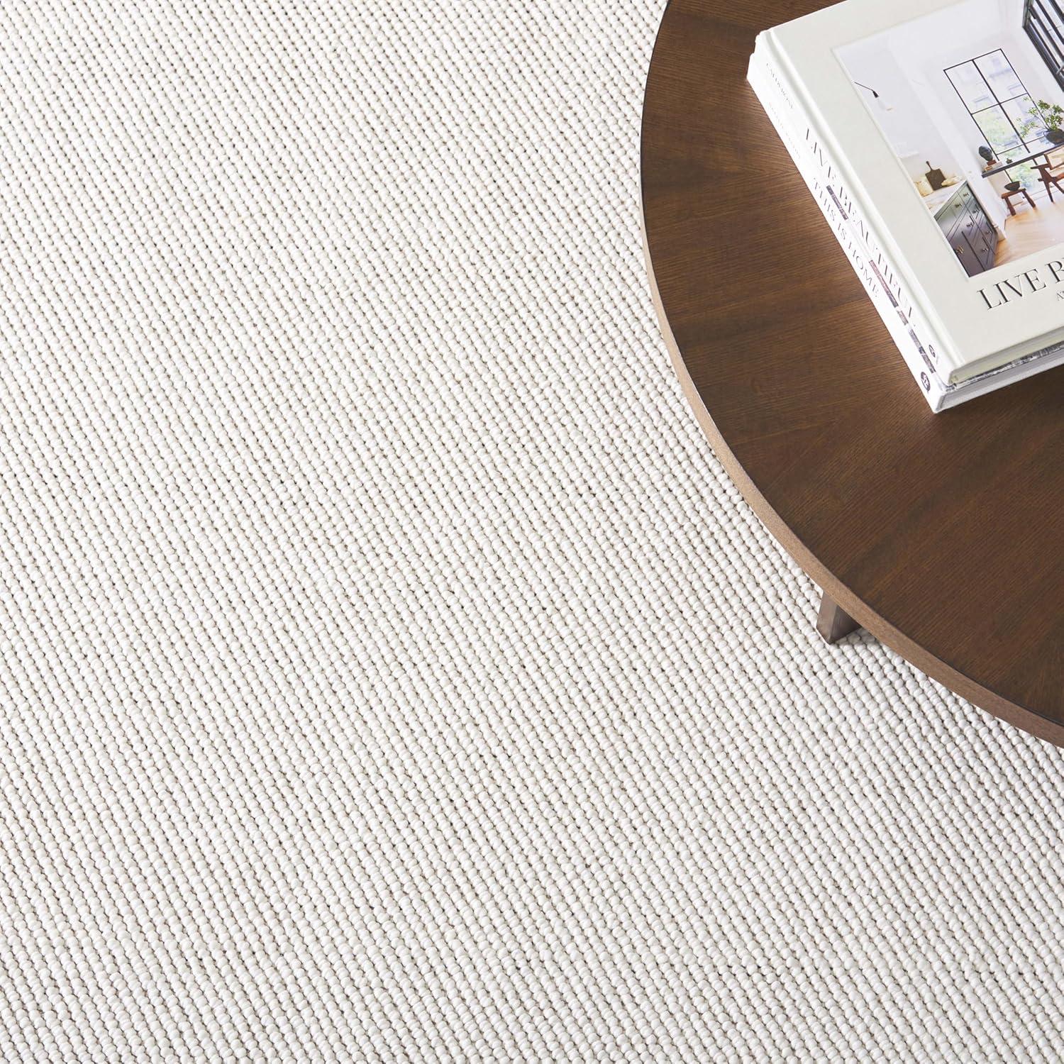 imageMartha Stewart x SAFAVIEH Area Rug Collection 5 x 8 Beige NonShedding ampamp Easy Cleaning Ideal for Living Room Bedroom Office Dining Space MSR920BIvory