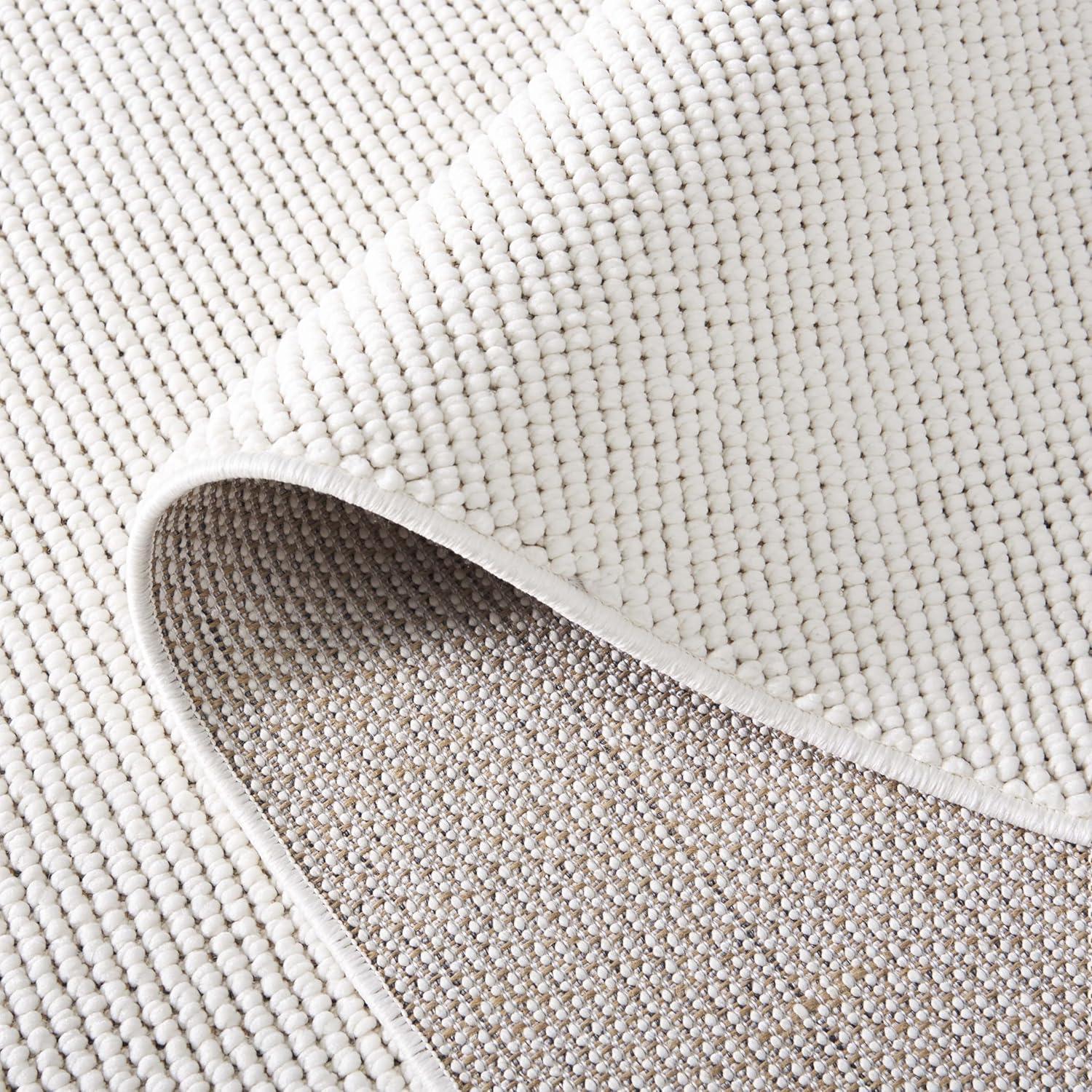 imageMartha Stewart x SAFAVIEH Area Rug Collection 5 x 8 Beige NonShedding ampamp Easy Cleaning Ideal for Living Room Bedroom Office Dining Space MSR920BIvory